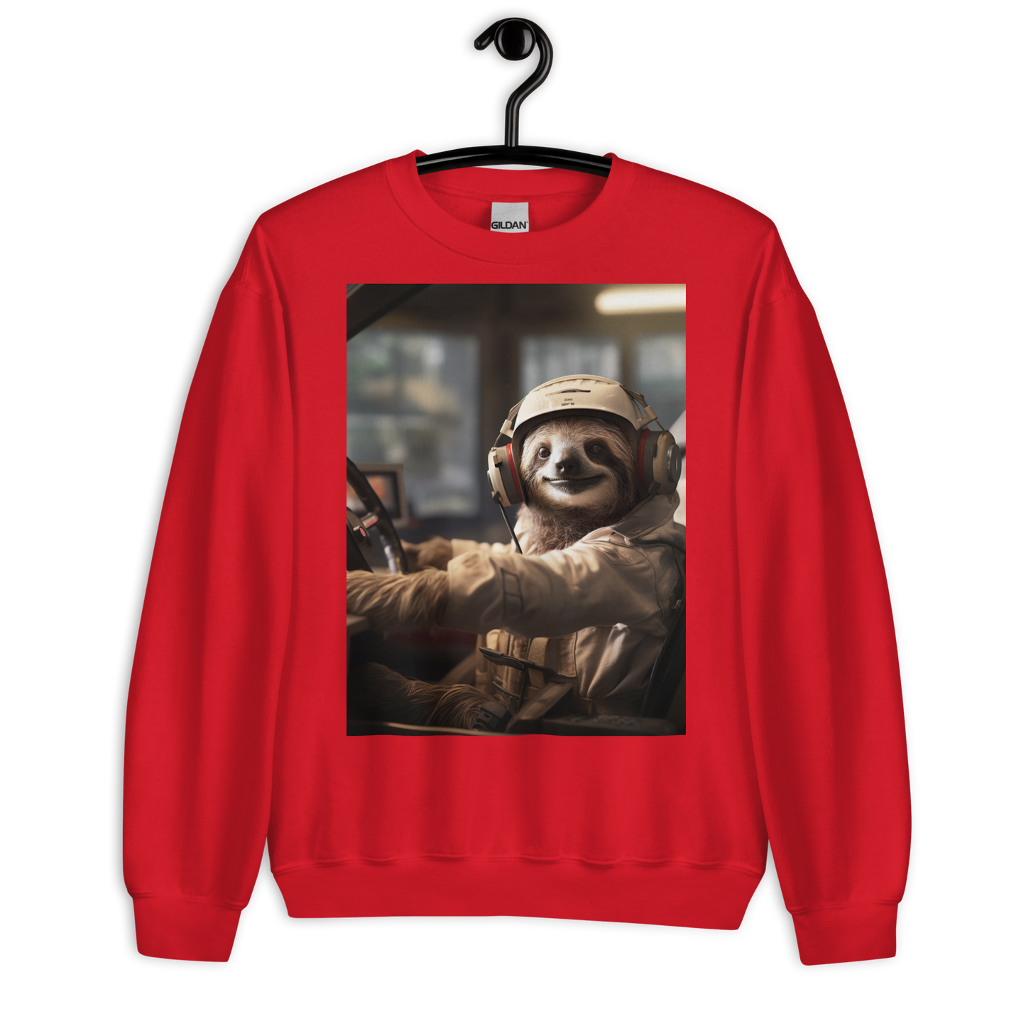 Sloth F1 Car Driver Sweatshirt