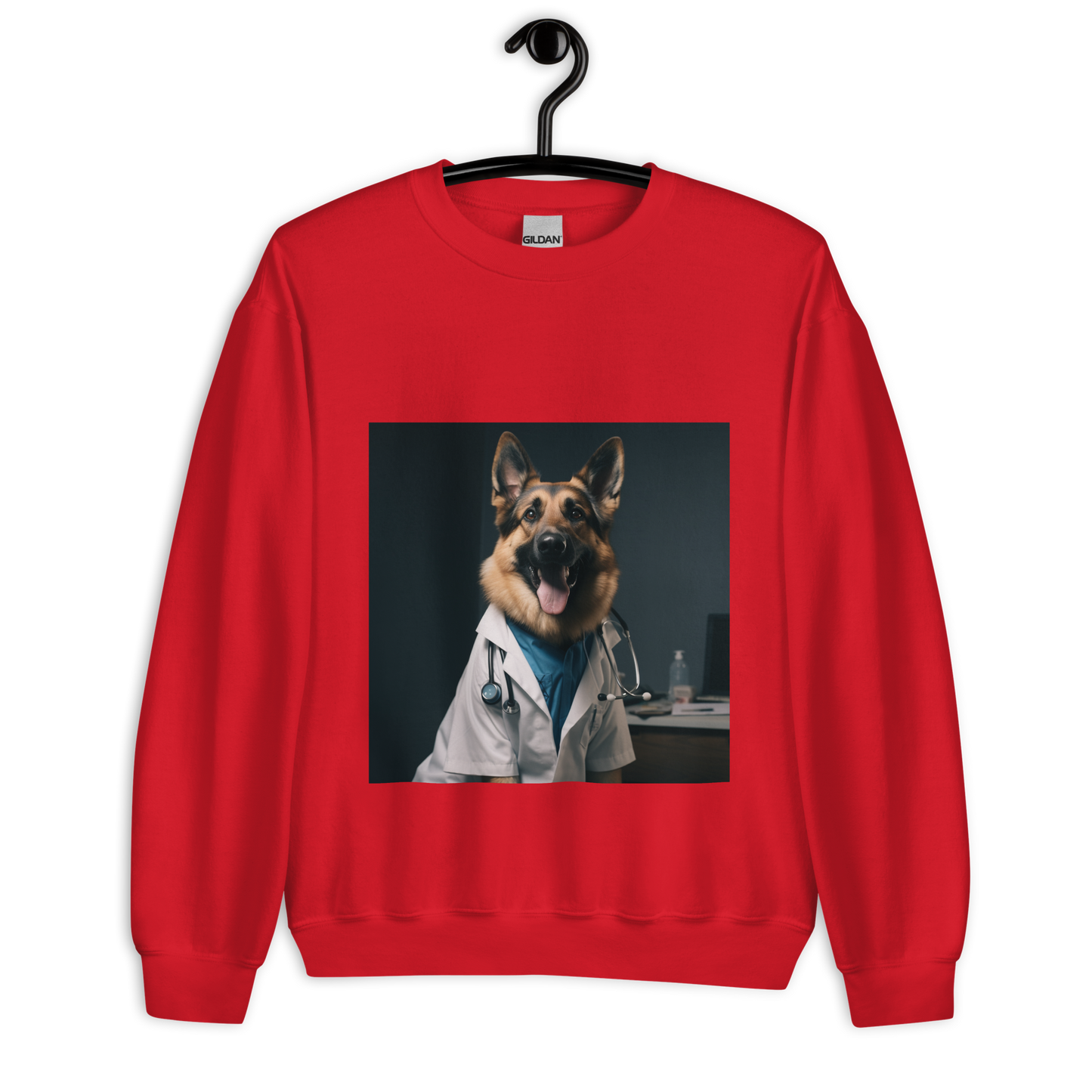 German Shepherd Doctor Unisex Sweatshirt