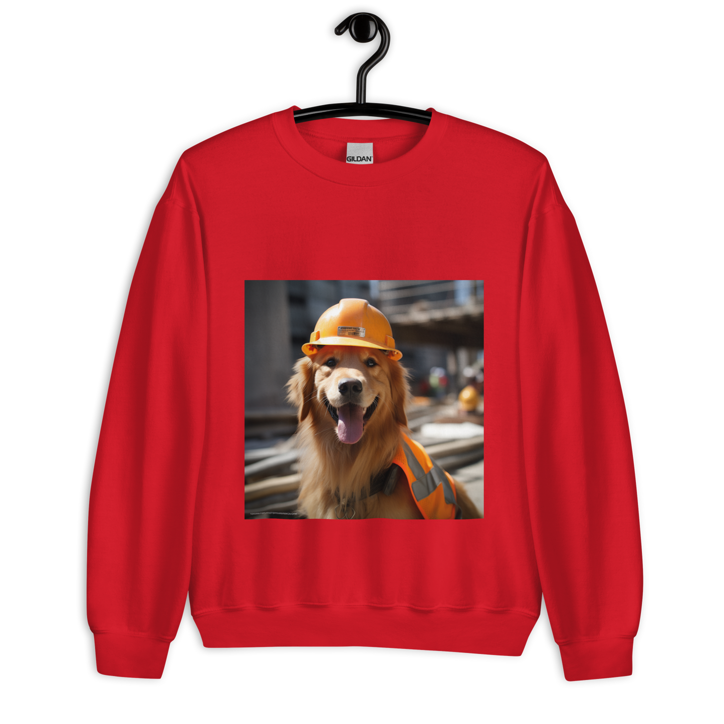 Golden Retriever Engineer Unisex Sweatshirt