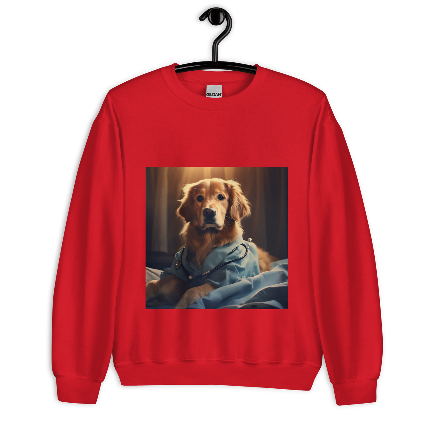 Golden Retriever Nurse Unisex Sweatshirt