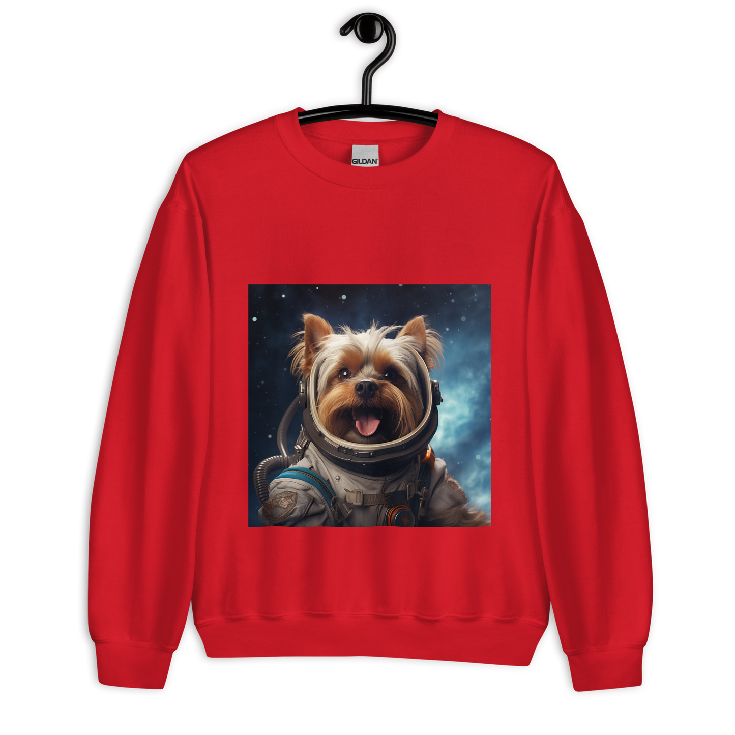 Yorkshire Terrier Astronaut Unisex Sweatshirt