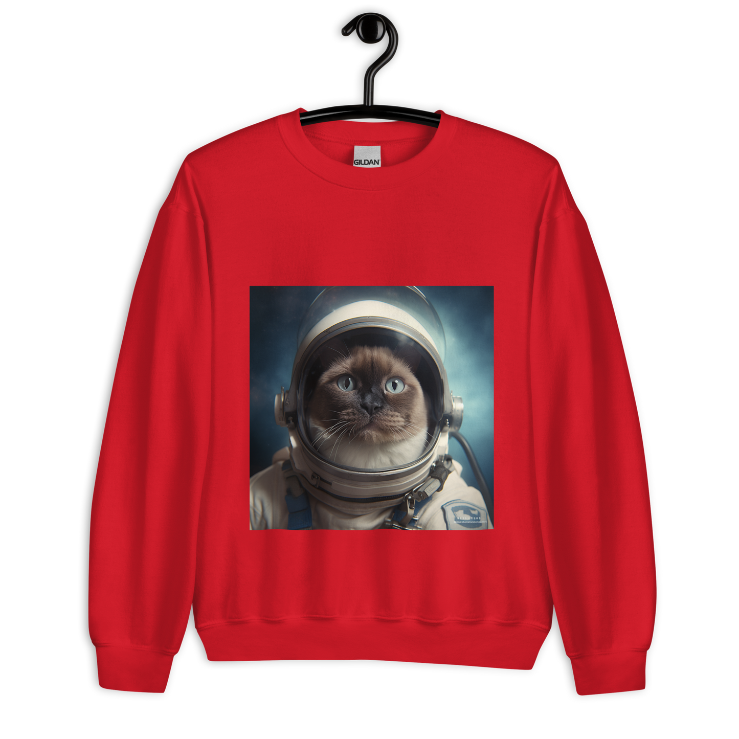 Siamese Astronaut Unisex Sweatshirt