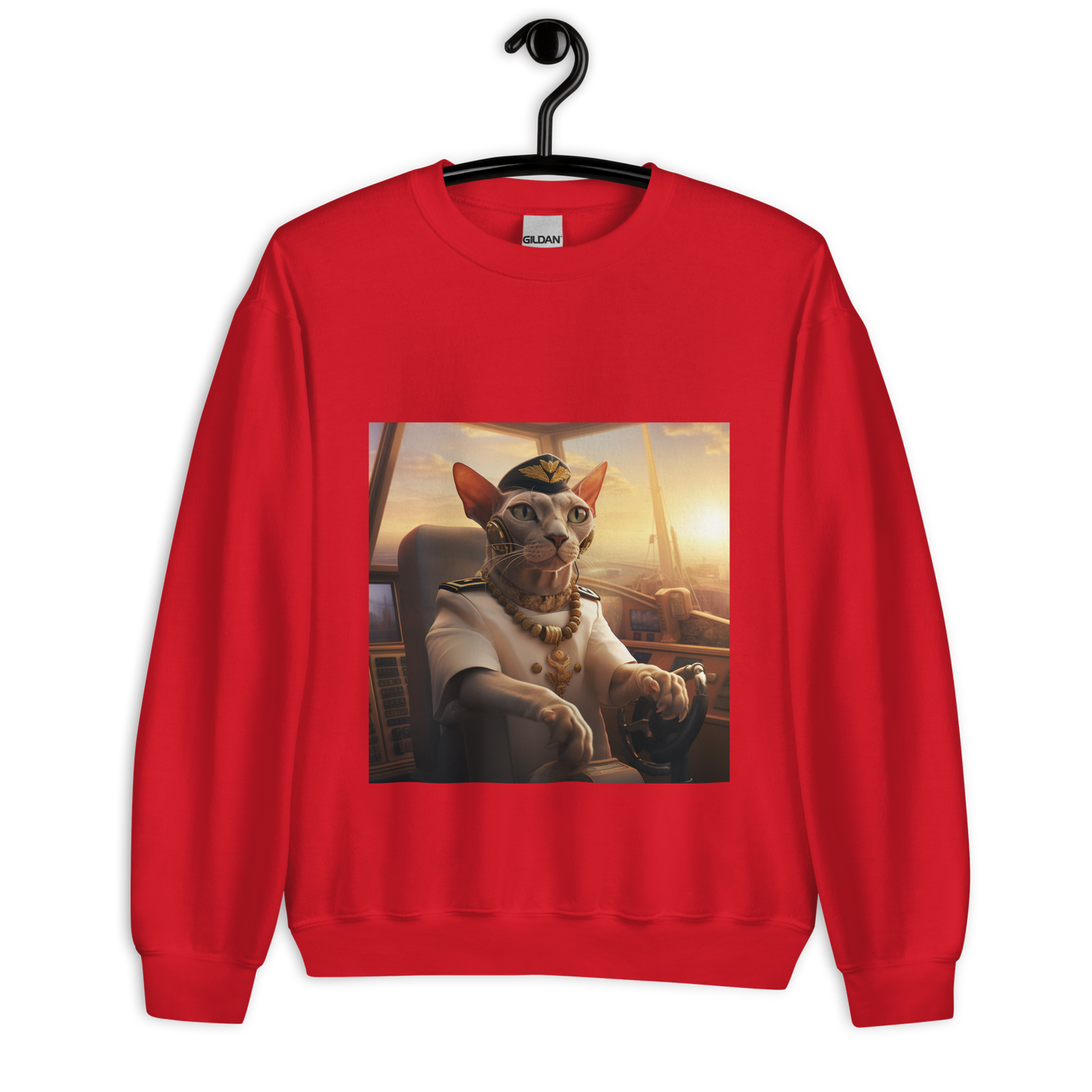 Sphynx CruiseShipCaptain Unisex Sweatshirt