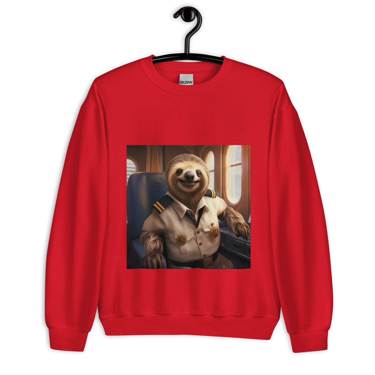 Sloth CruiseShipCaptain Unisex Sweatshirt