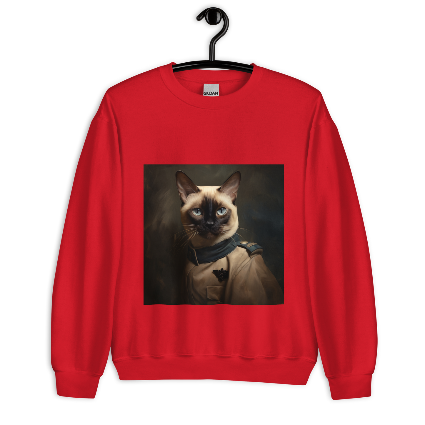 Siamese NavyOfficer Unisex Sweatshirt