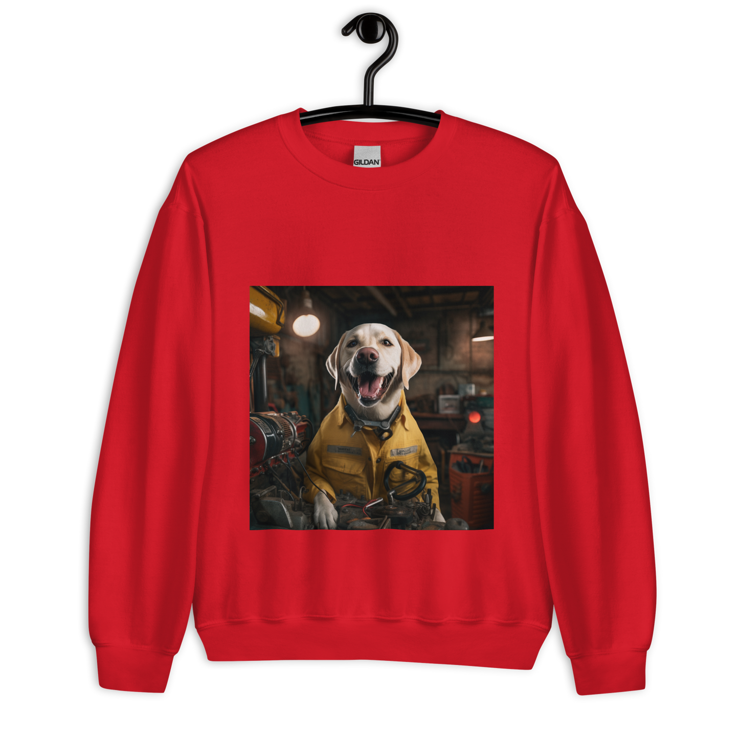 Labrador Retriever AutoMechanic Unisex Sweatshirt