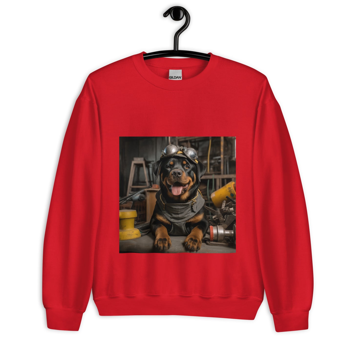 Rottweiler AutoMechanic Unisex Sweatshirt