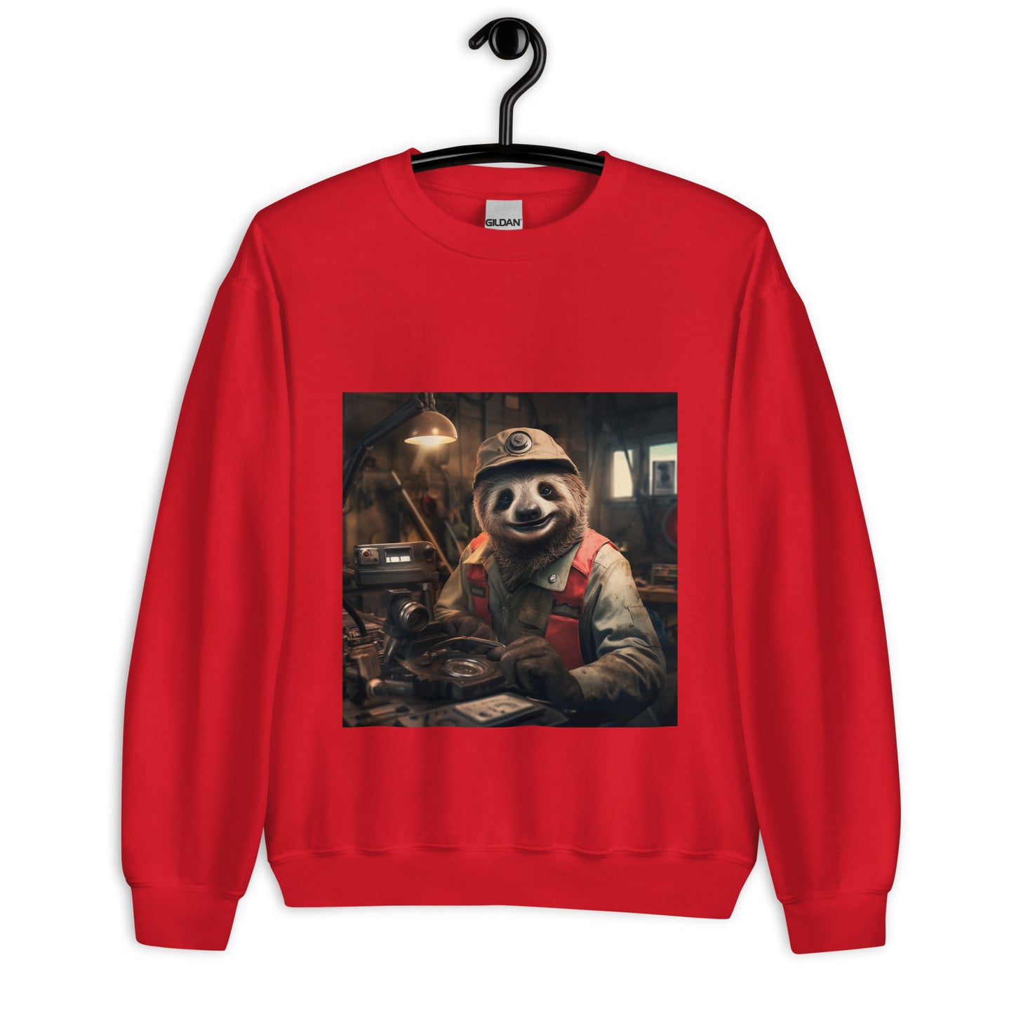 Sloth AutoMechanic Unisex Sweatshirt