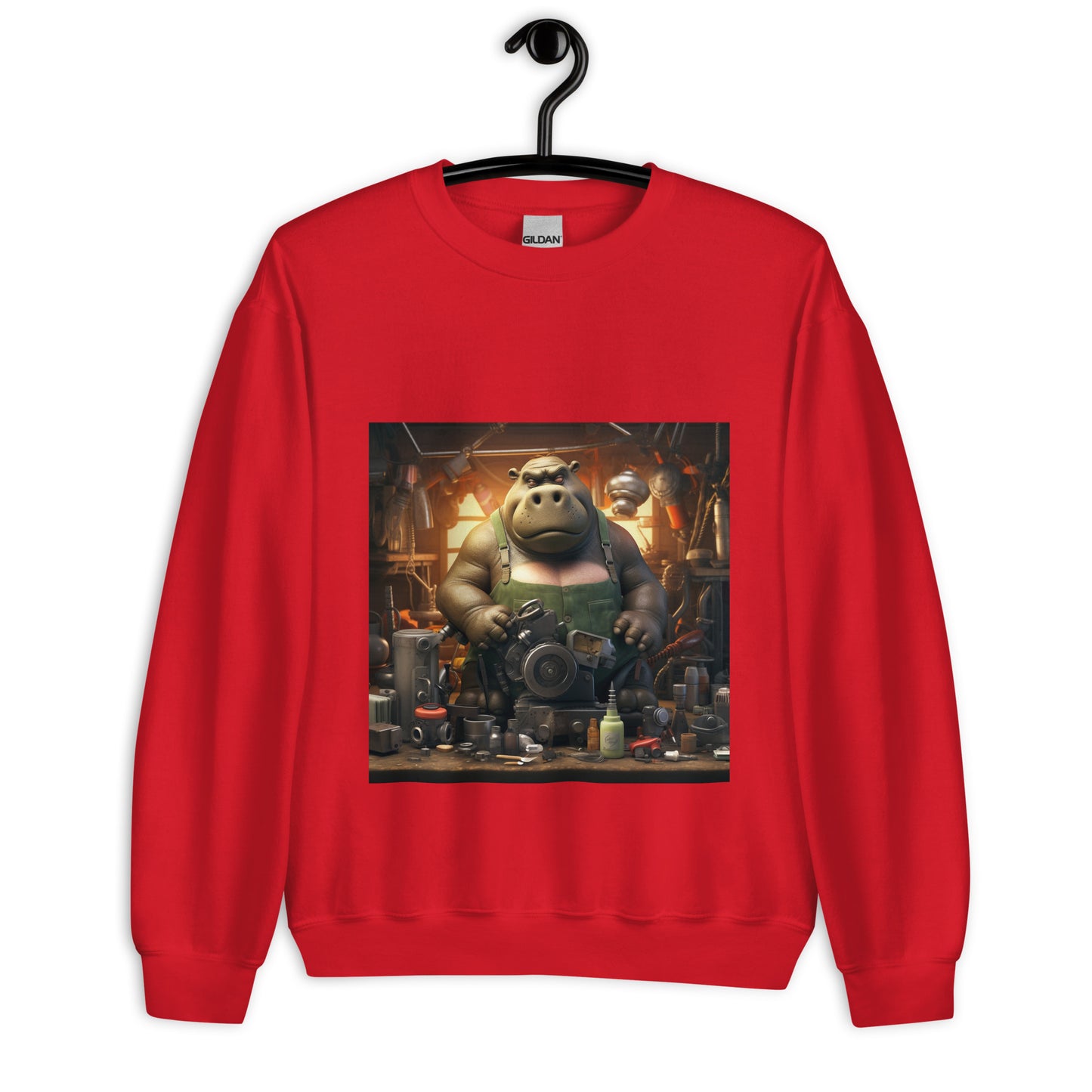 Hippo AutoMechanic Unisex Sweatshirt