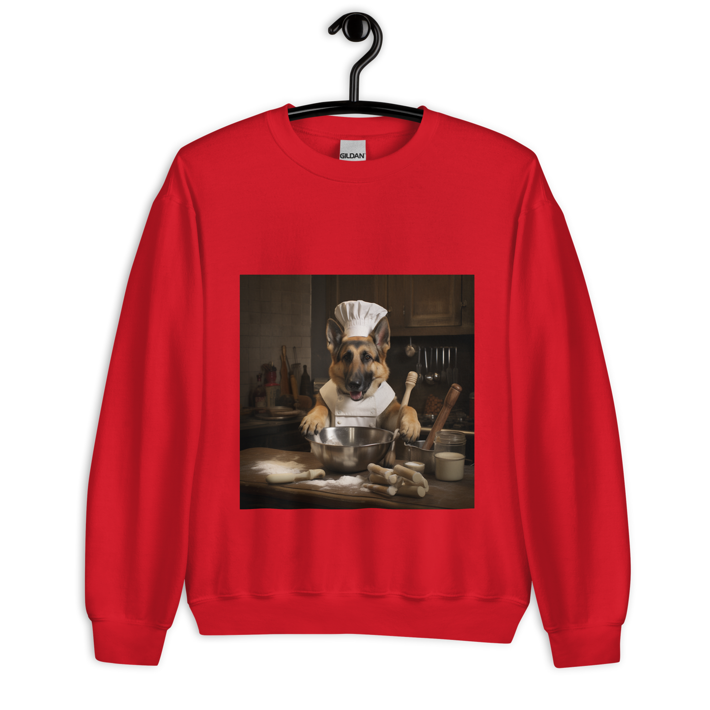 German Shepherd Chef Unisex Sweatshirt