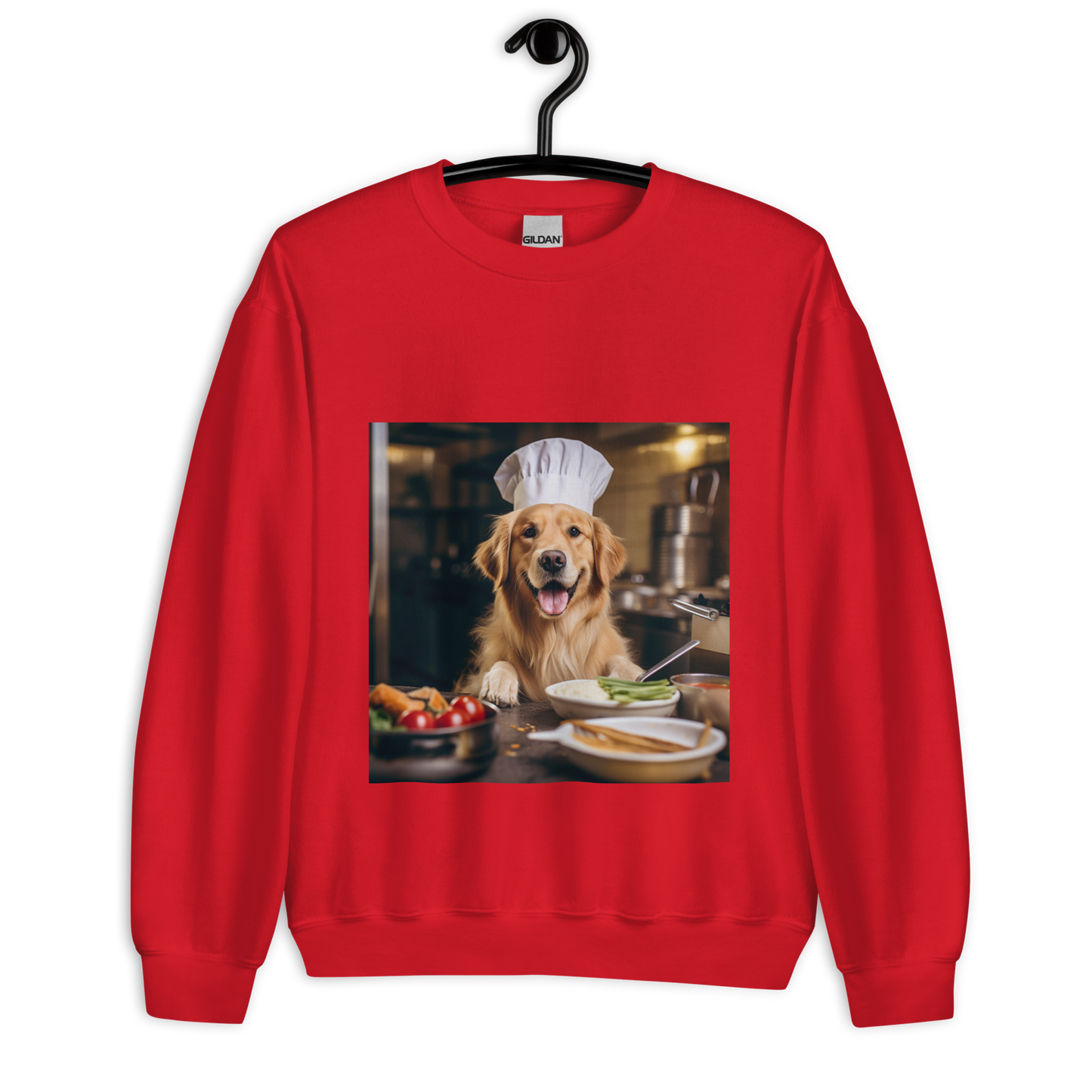 Golden Retriever Chef Unisex Sweatshirt