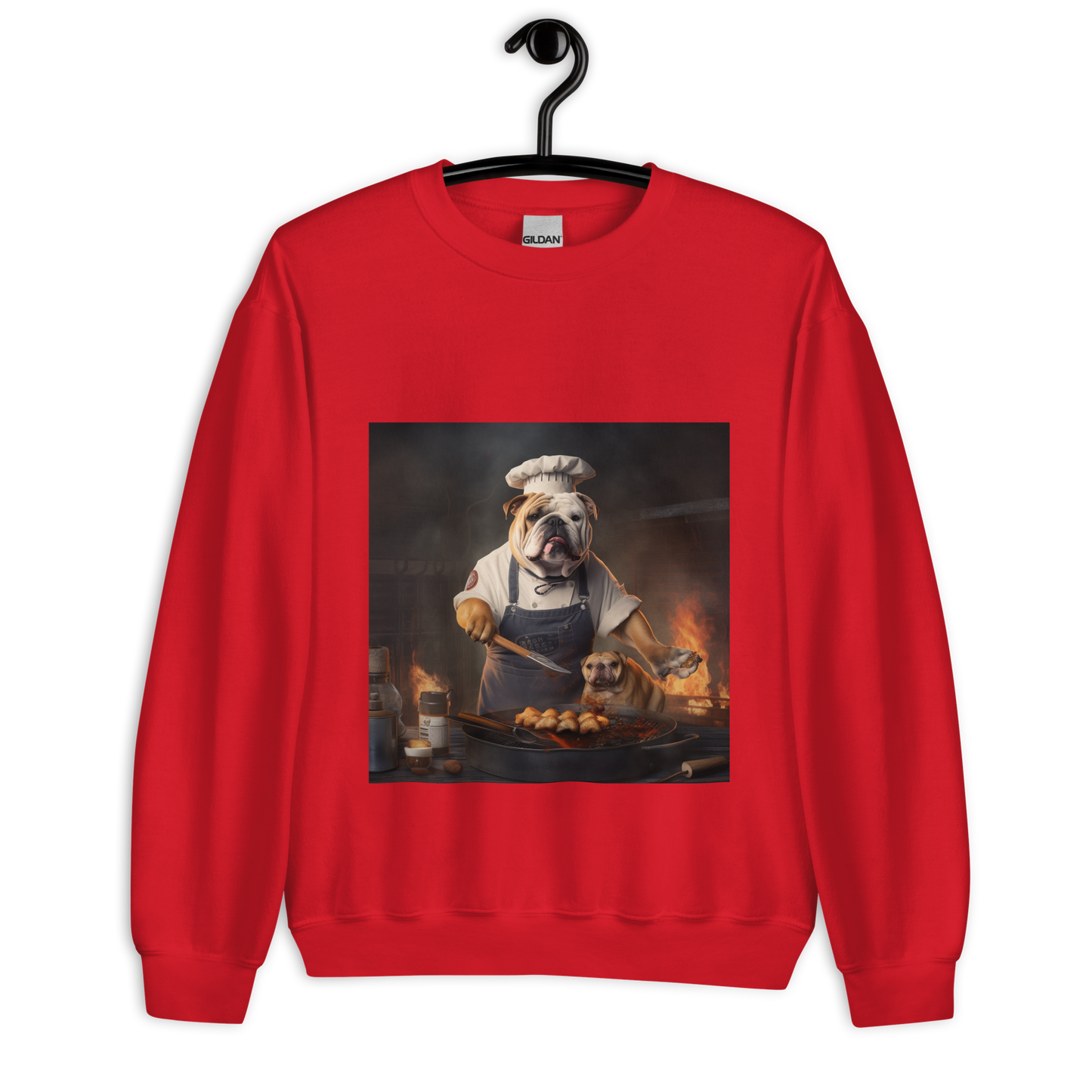 Bulldog Chef Unisex Sweatshirt