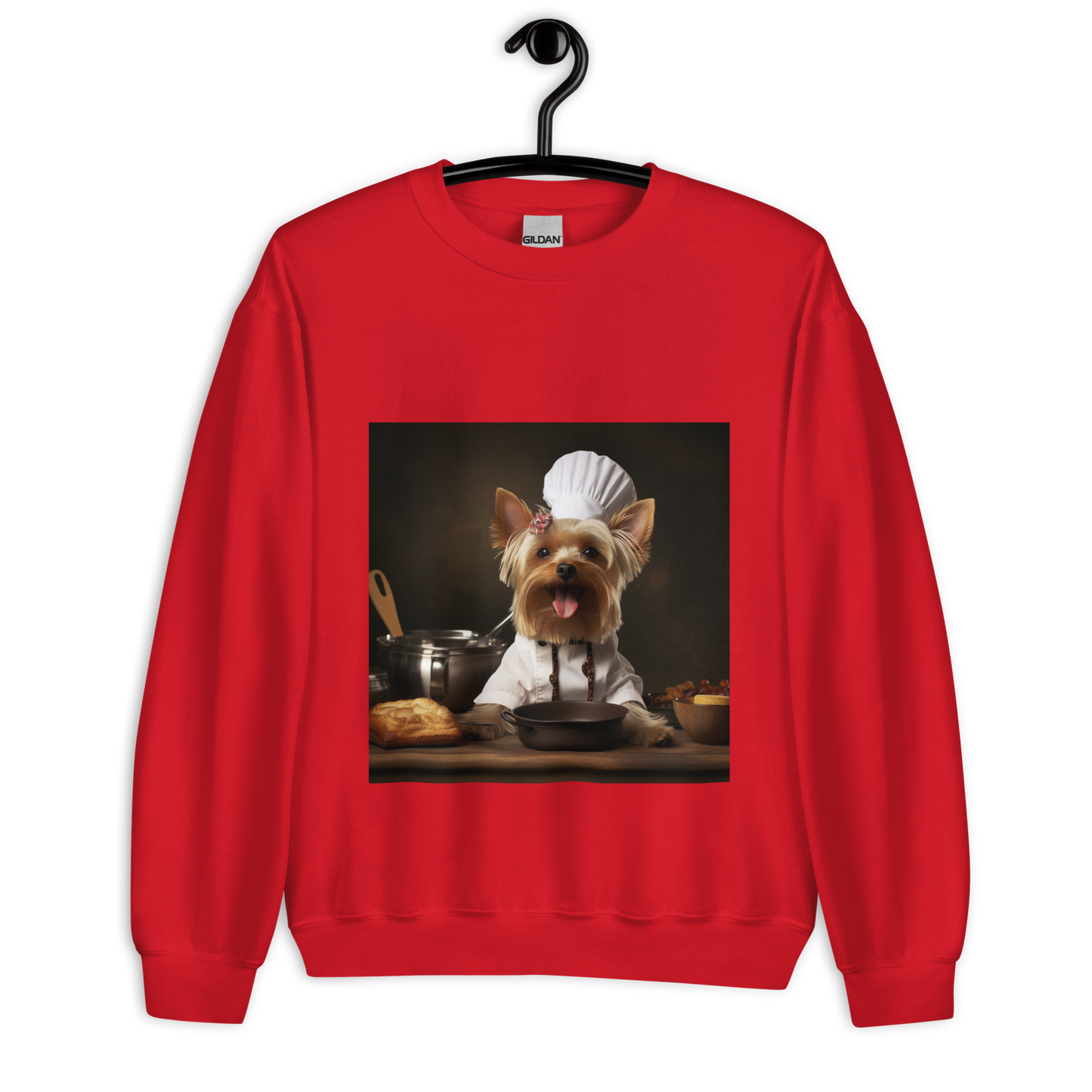 Yorkshire Terrier Chef Unisex Sweatshirt