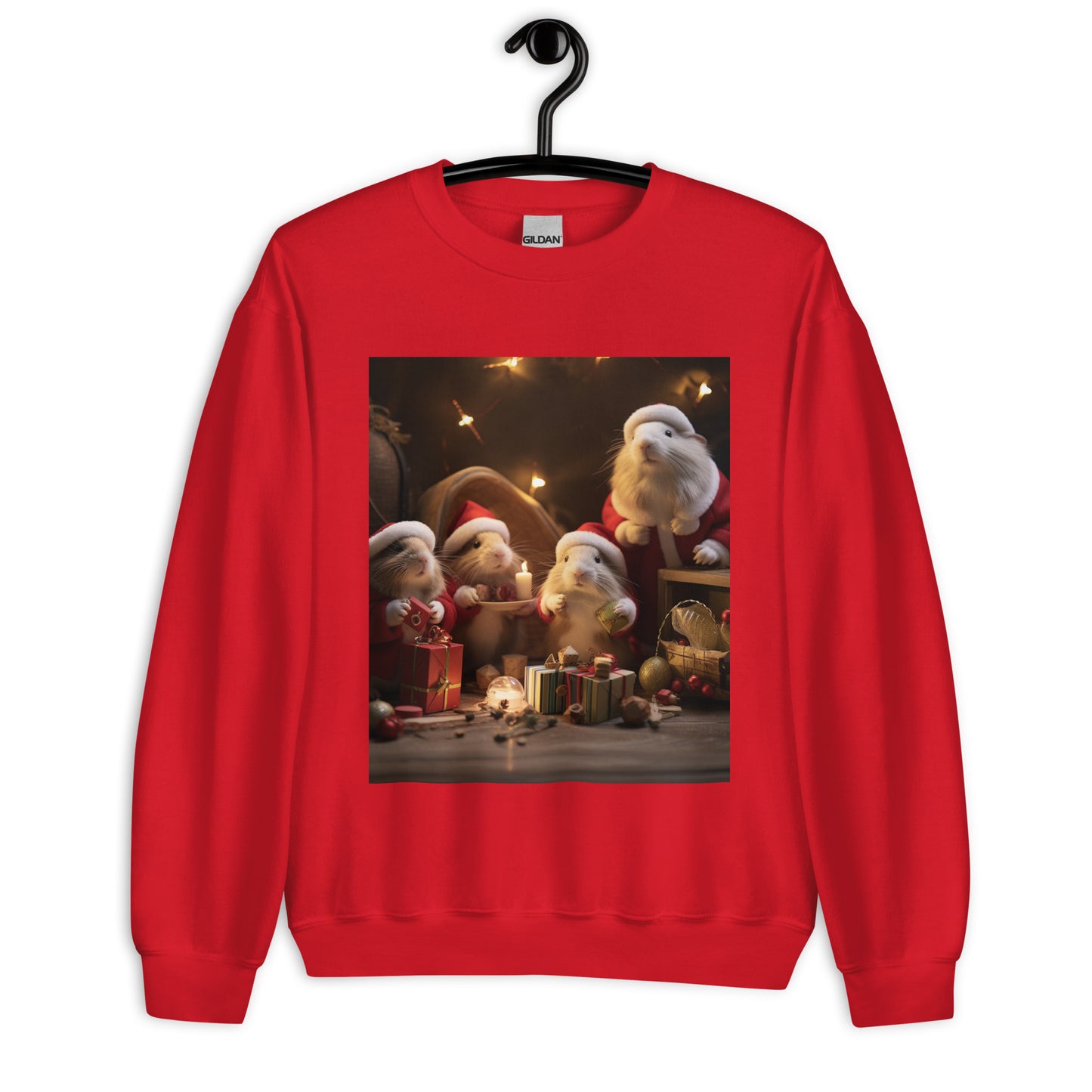 Guinea Pigs Christmas Unisex Sweatshirt