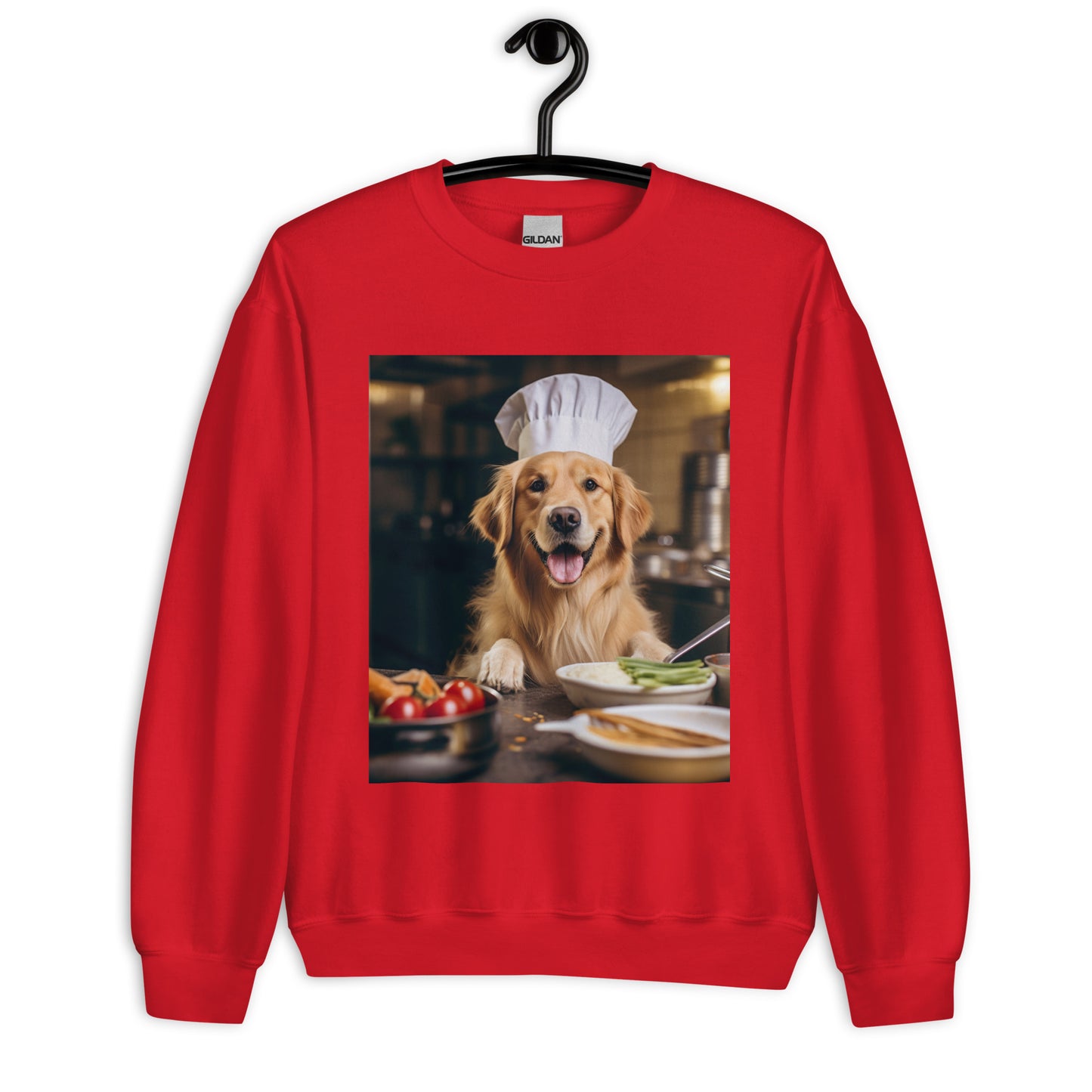 Golden Retriever Chef Unisex Sweatshirt