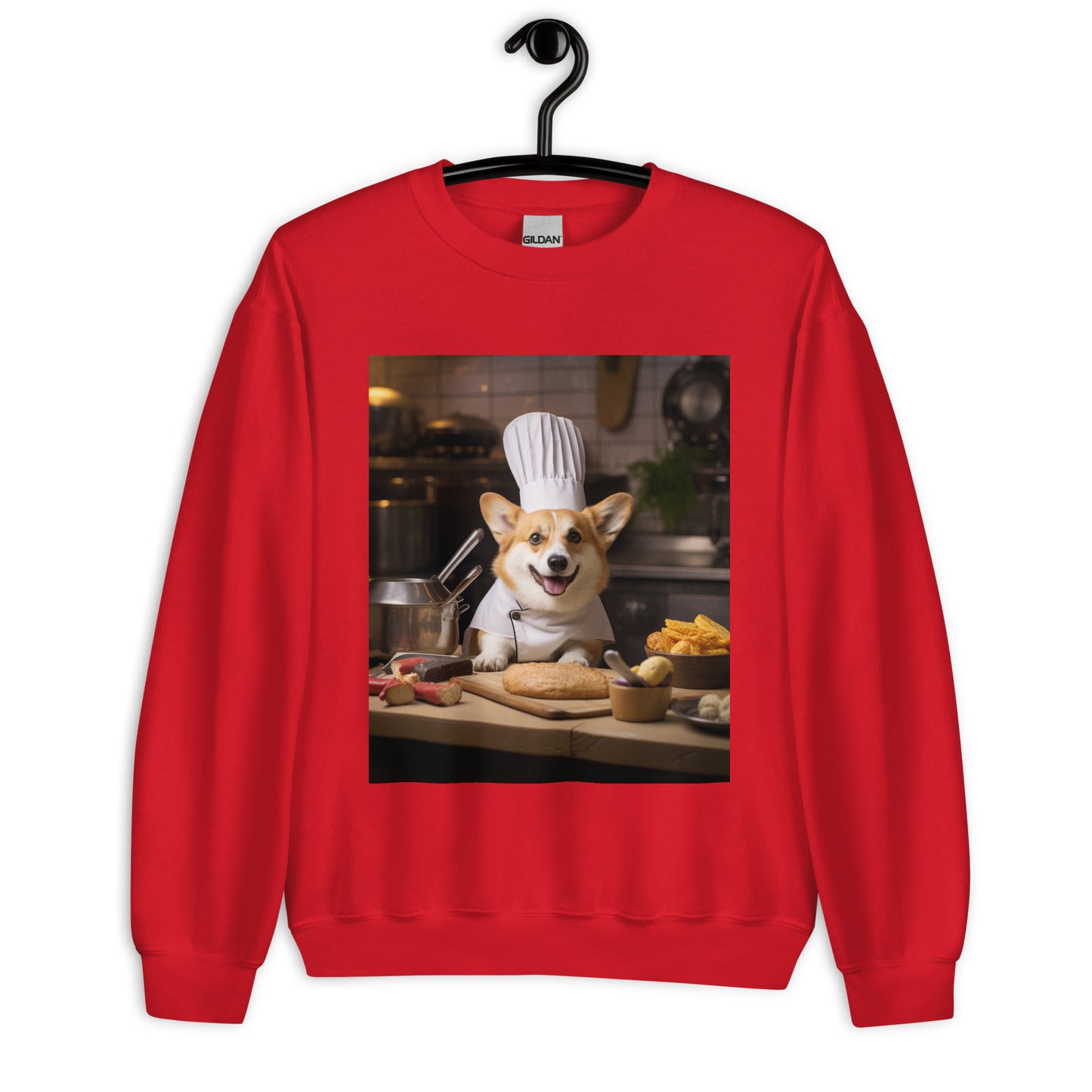 Pembroke Welsh Corgi Chef Unisex Sweatshirt