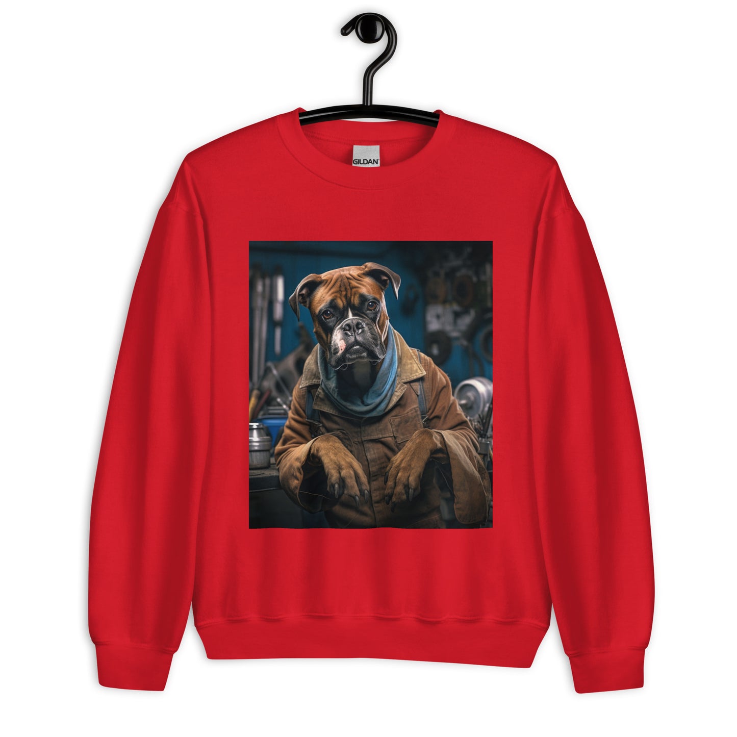 Boxer AutoMechanic Unisex Sweatshirt