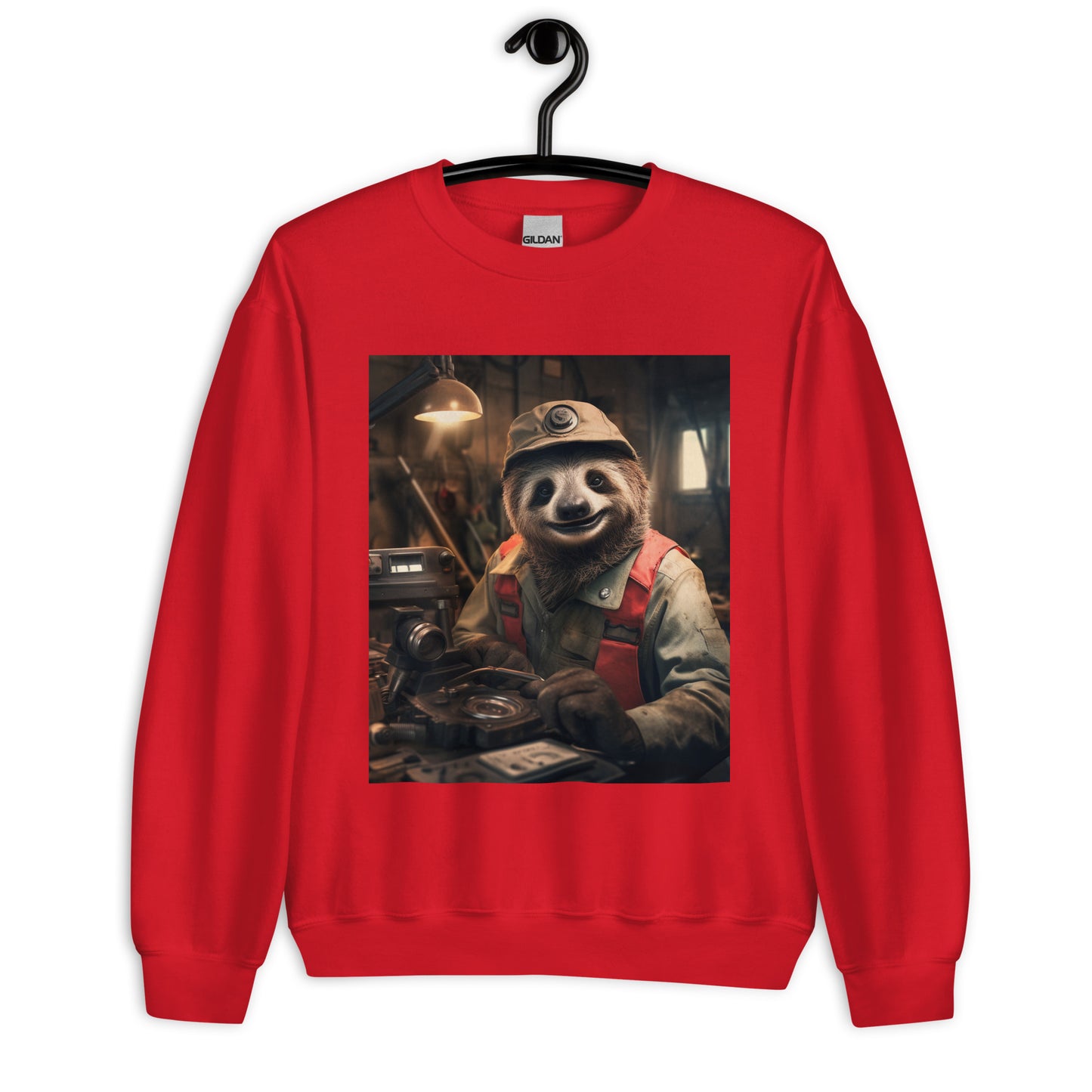 Sloth AutoMechanic Unisex Sweatshirt