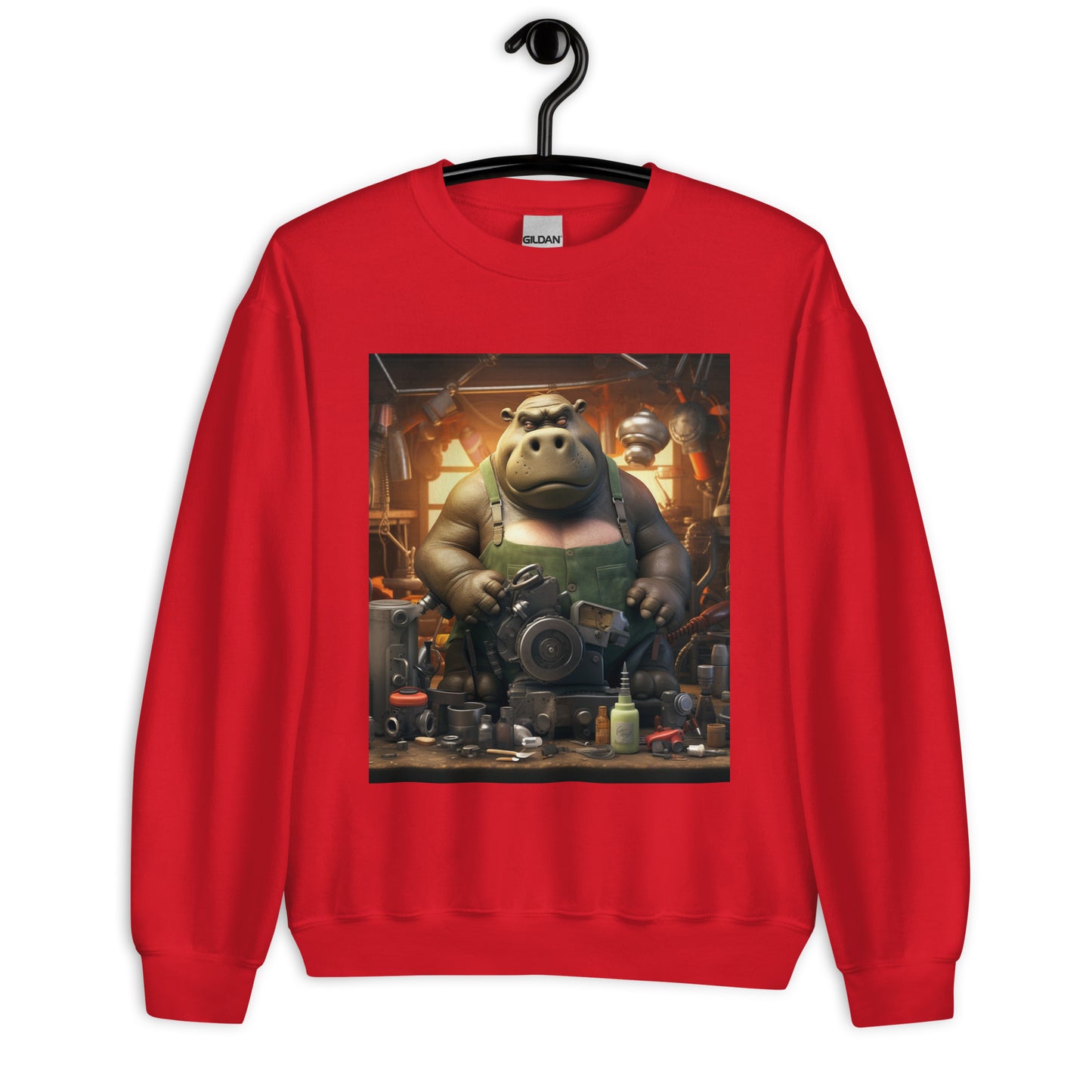 Hippo AutoMechanic Unisex Sweatshirt