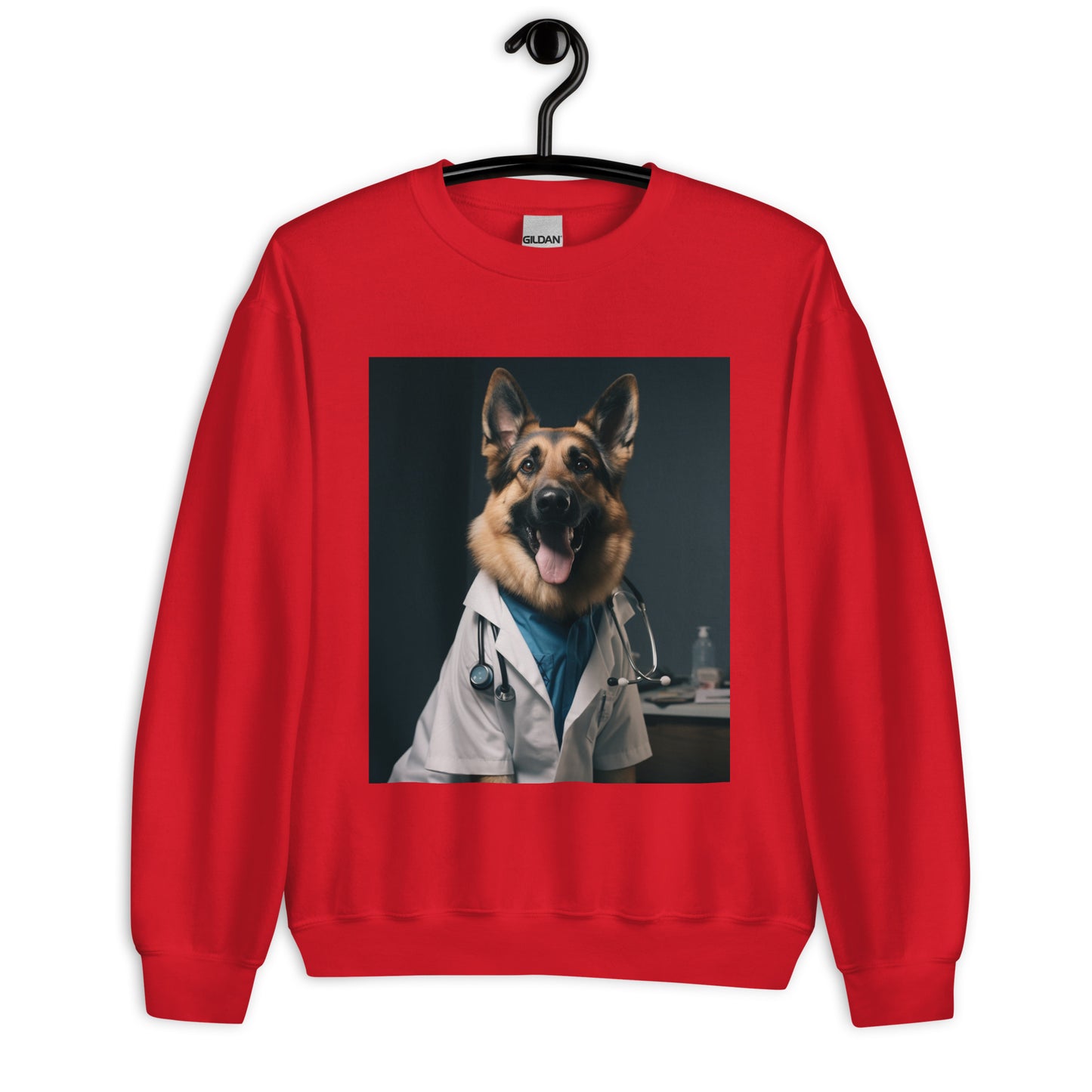 German Shepherd Doctor Unisex Sweatshirt