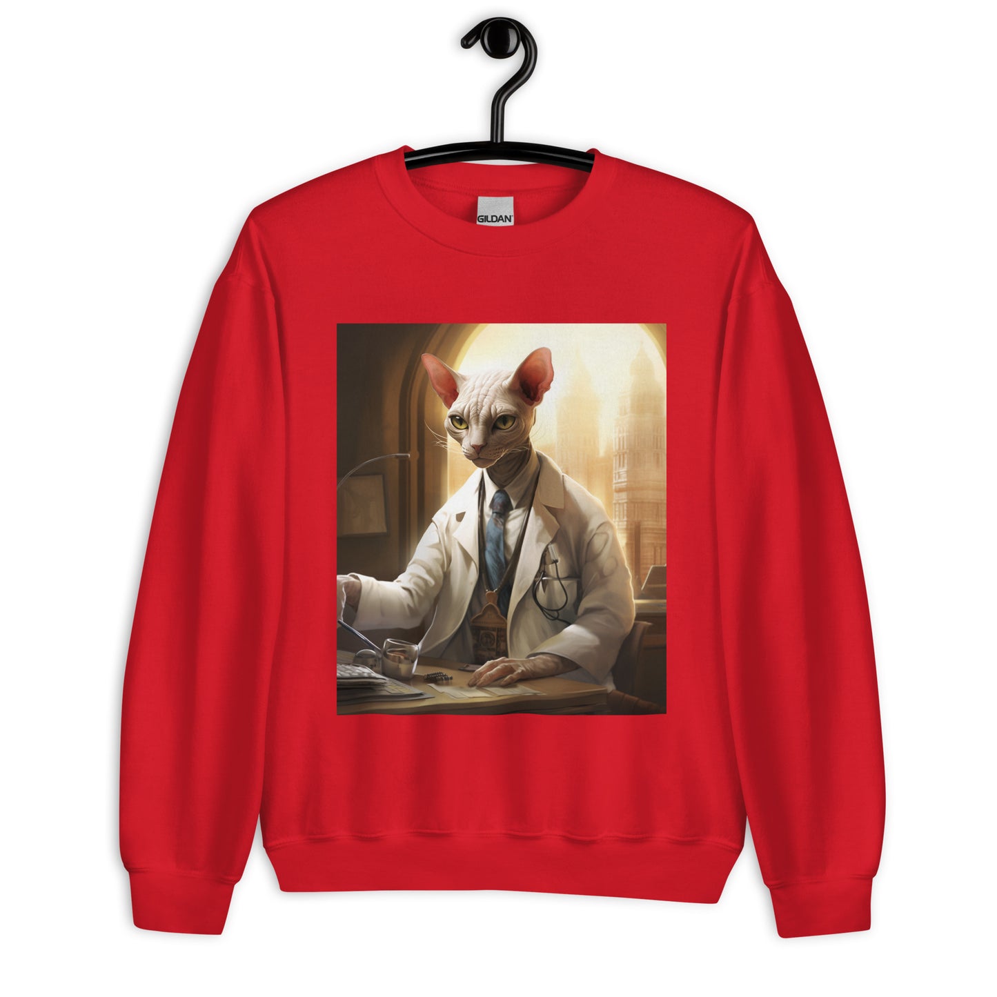 Sphynx Doctor Unisex Sweatshirt