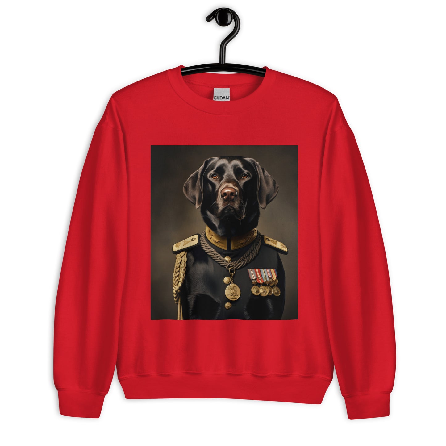 Labrador Retriever NavyOfficer Unisex Sweatshirt