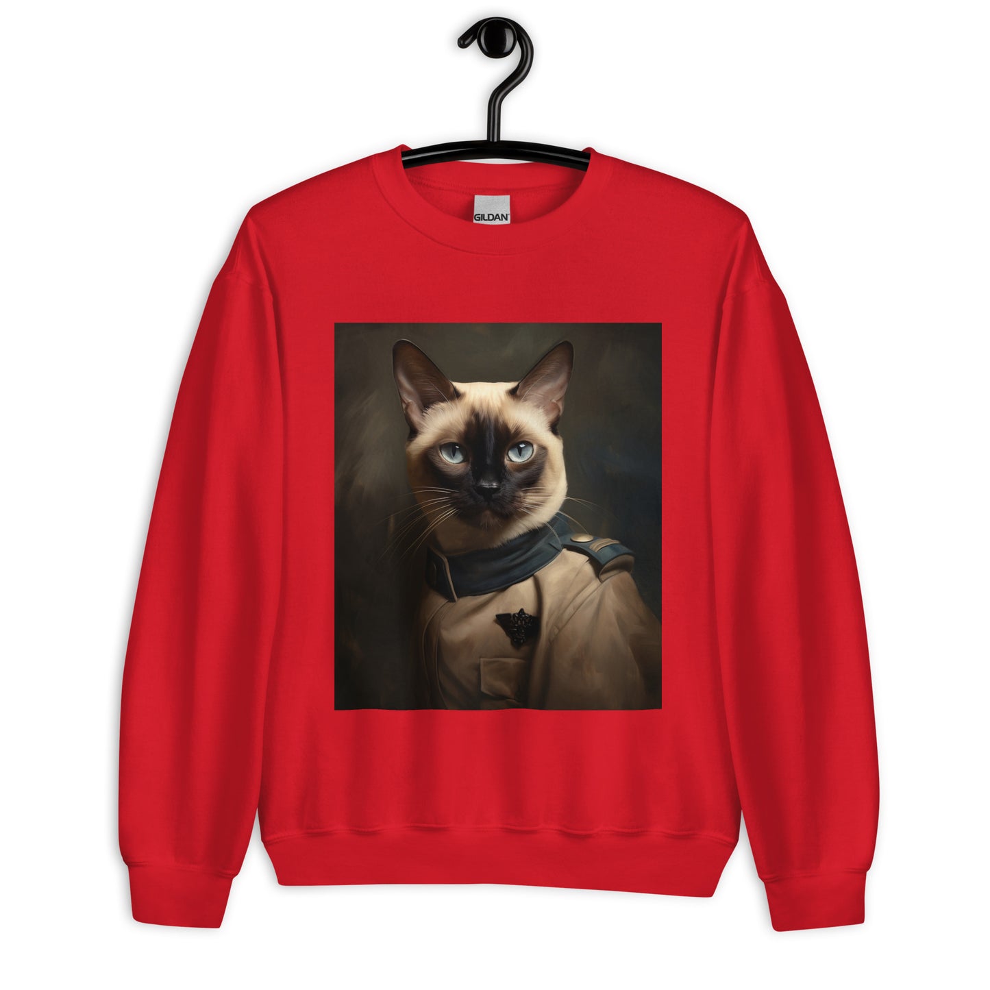 Siamese NavyOfficer Unisex Sweatshirt