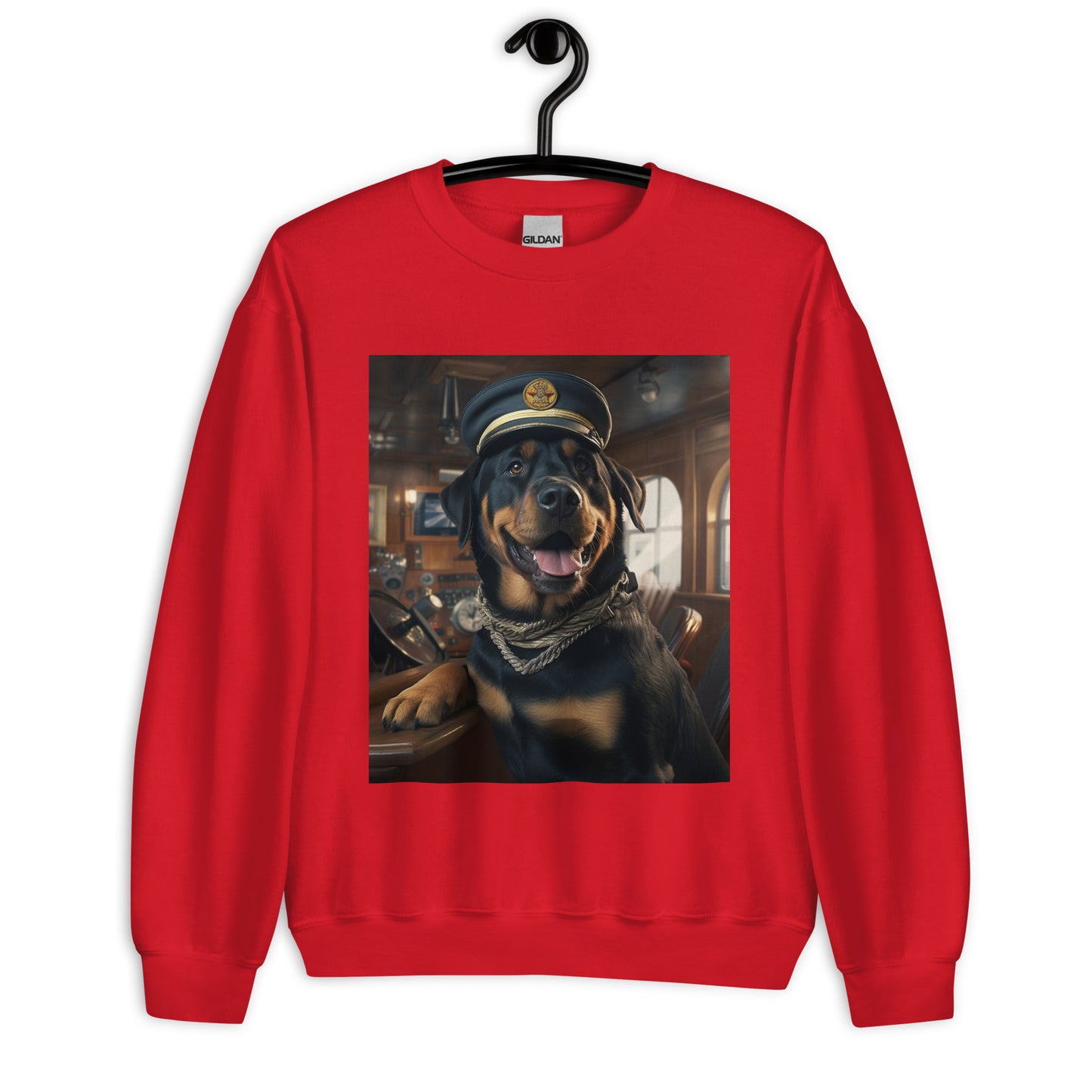 Rottweiler CruiseShipCaptain Unisex Sweatshirt