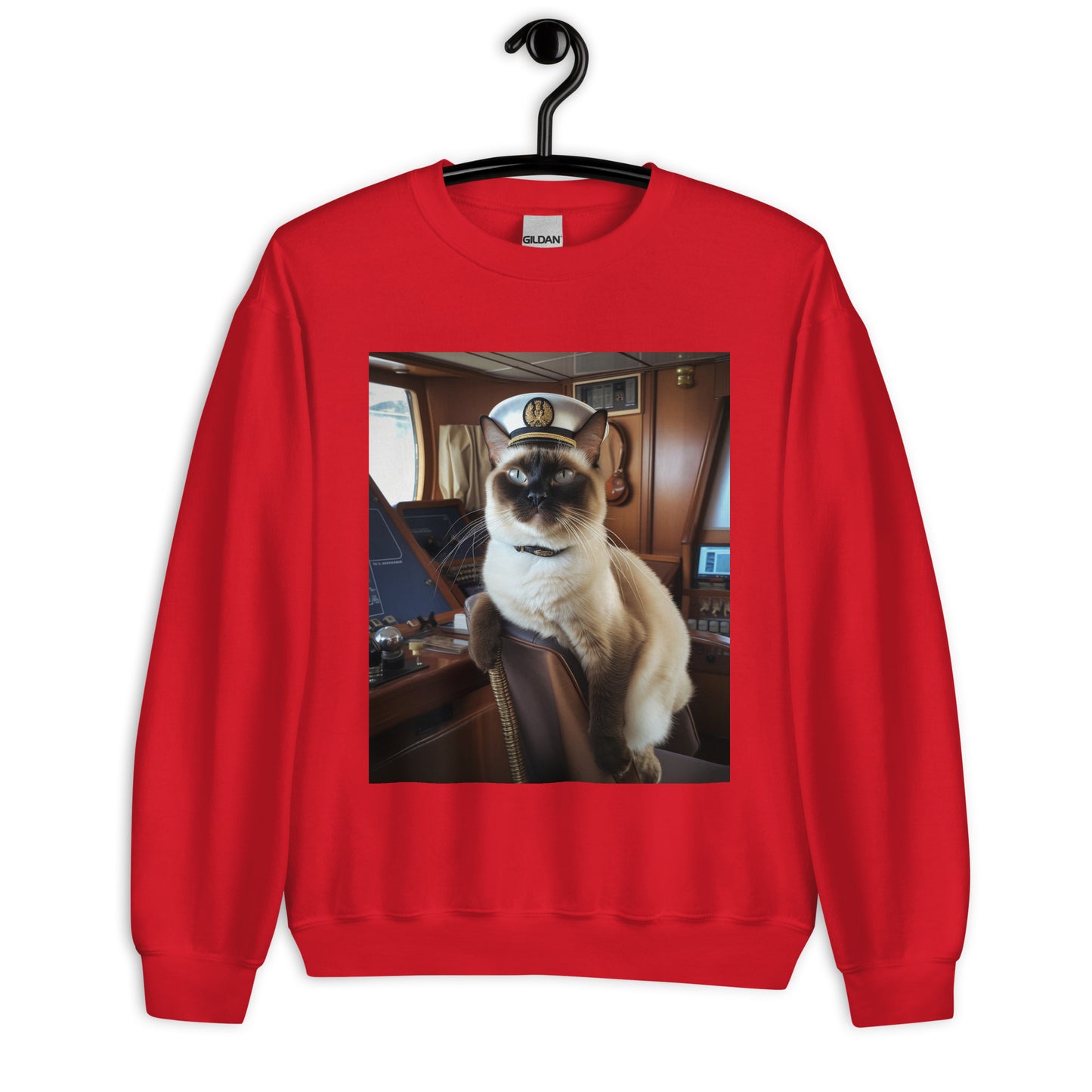 Siamese CruiseShipCaptain Unisex Sweatshirt