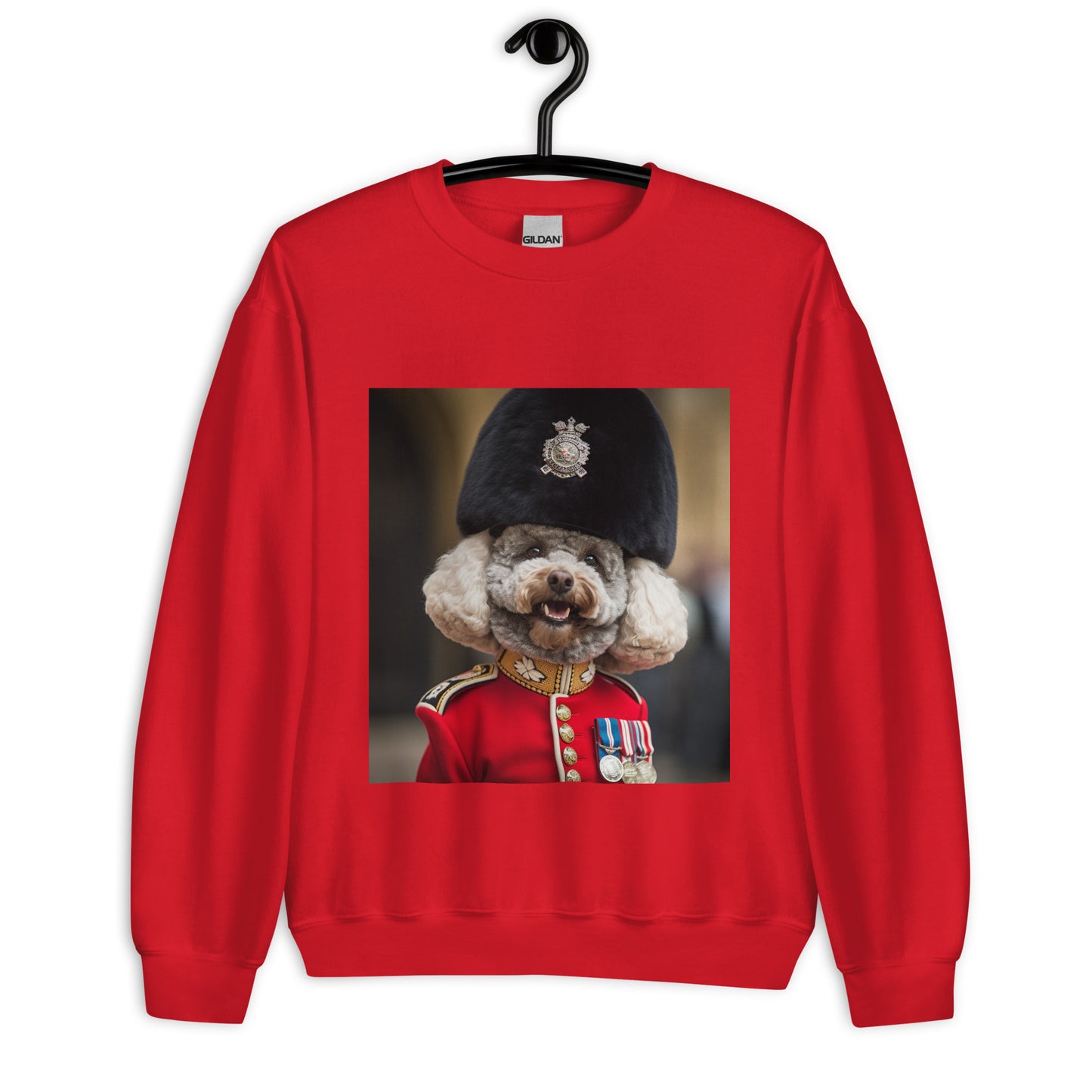 Poodle BritishRoyalGuard Unisex Sweatshirt