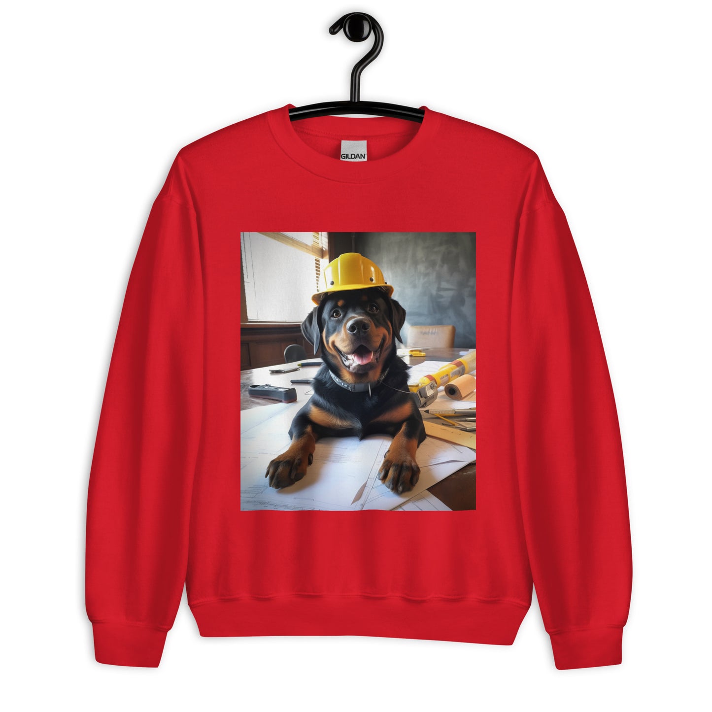 Rottweiler Engineer Unisex Sweatshirt