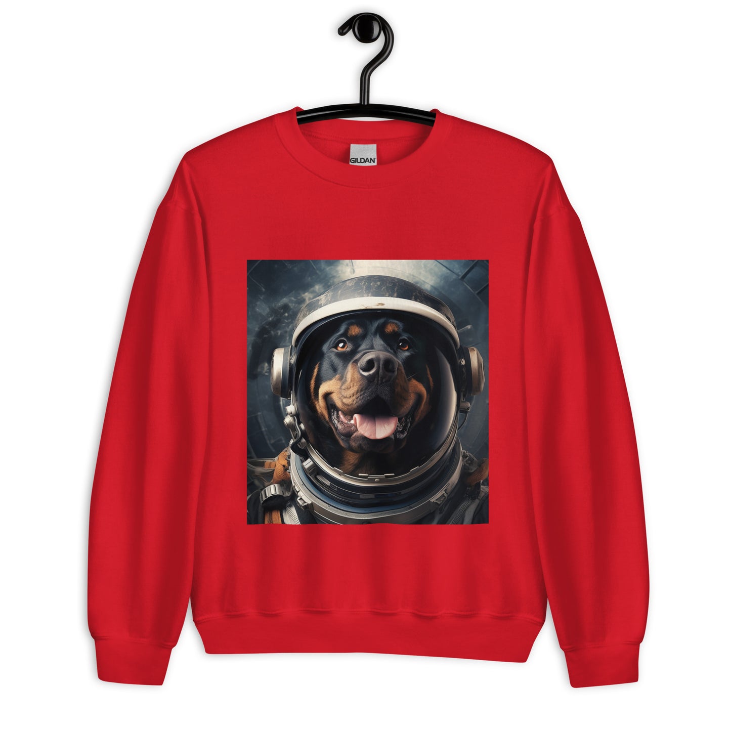 Rottweiler Astronaut Unisex Sweatshirt