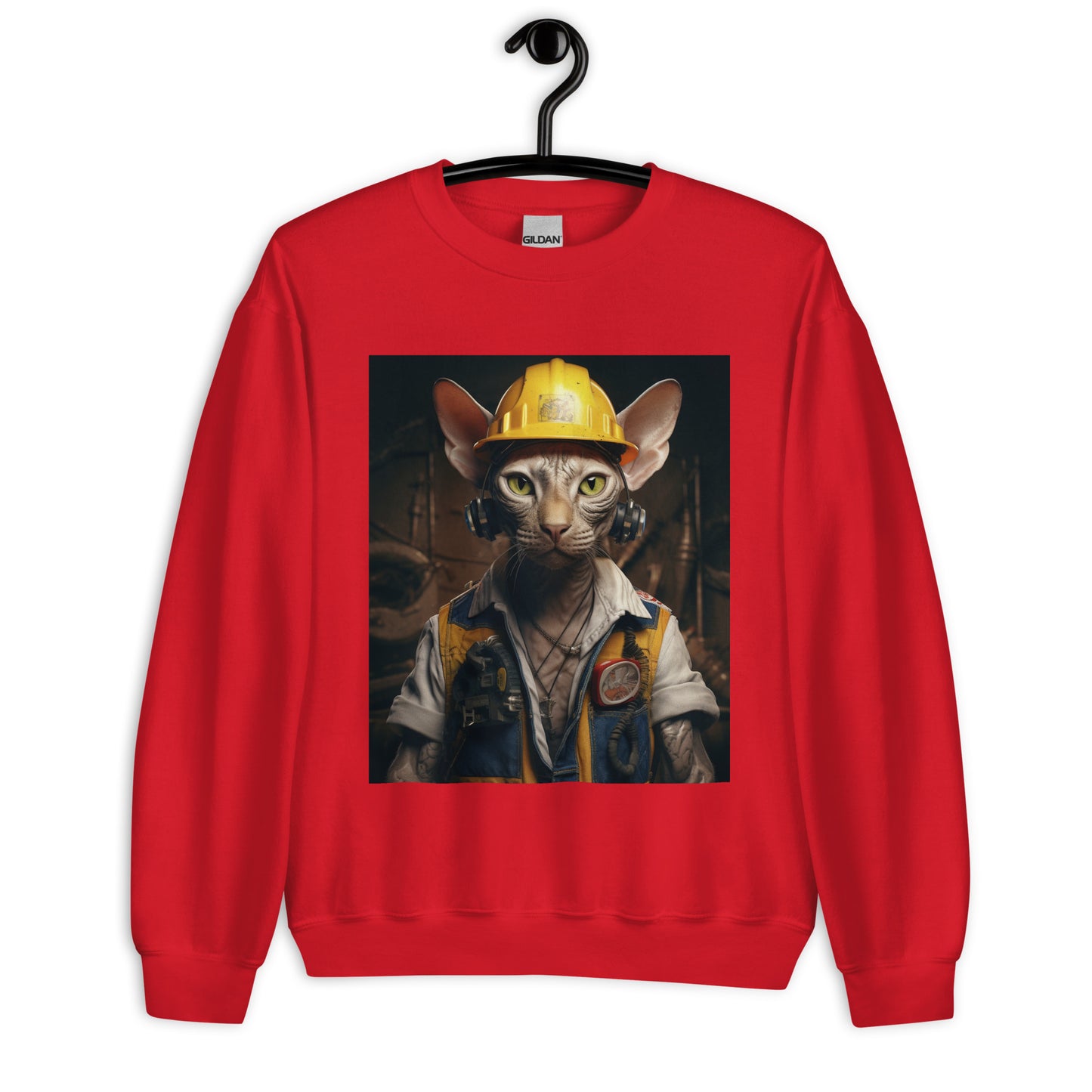 Sphynx Engineer Unisex Sweatshirt