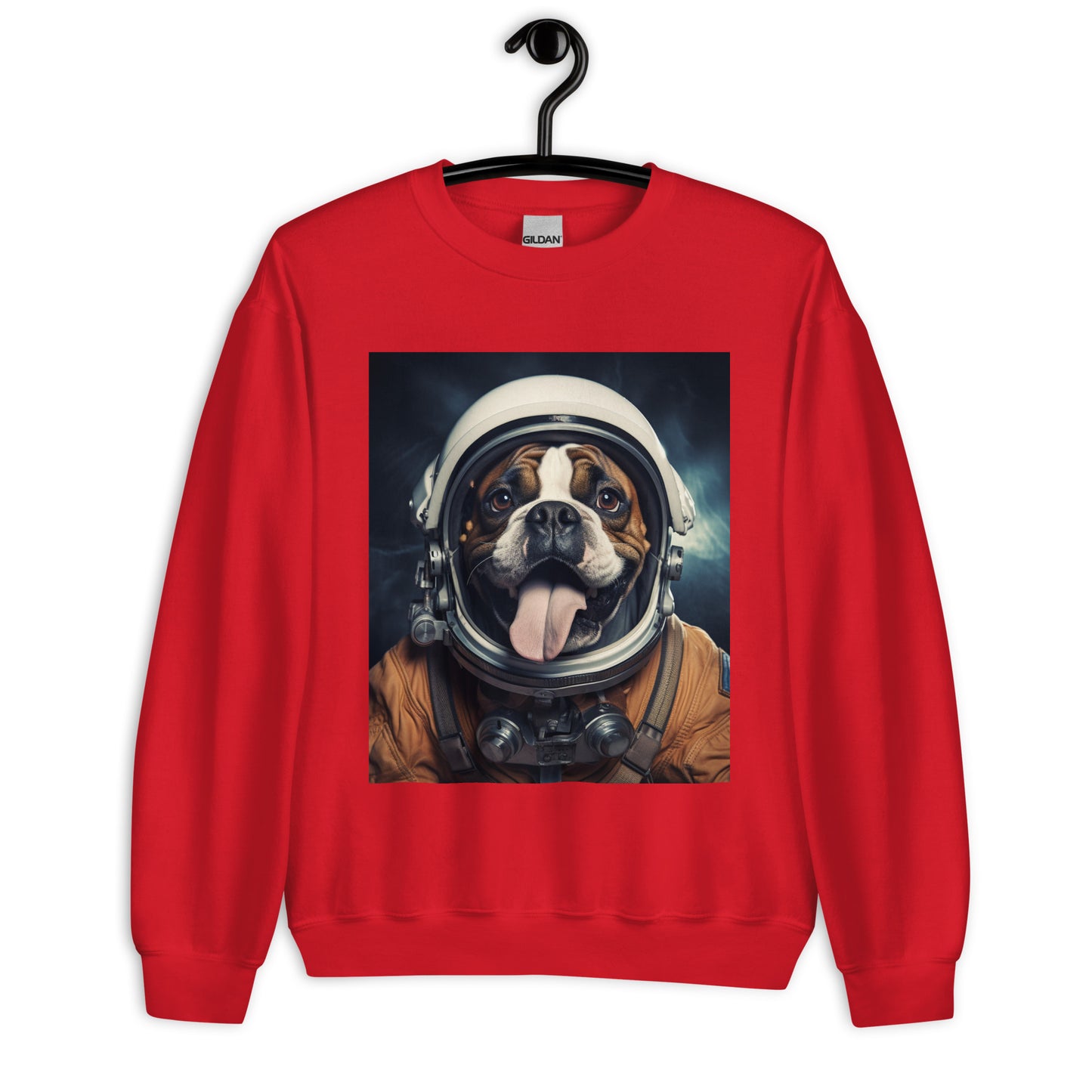 Boxer Astronaut Unisex Sweatshirt