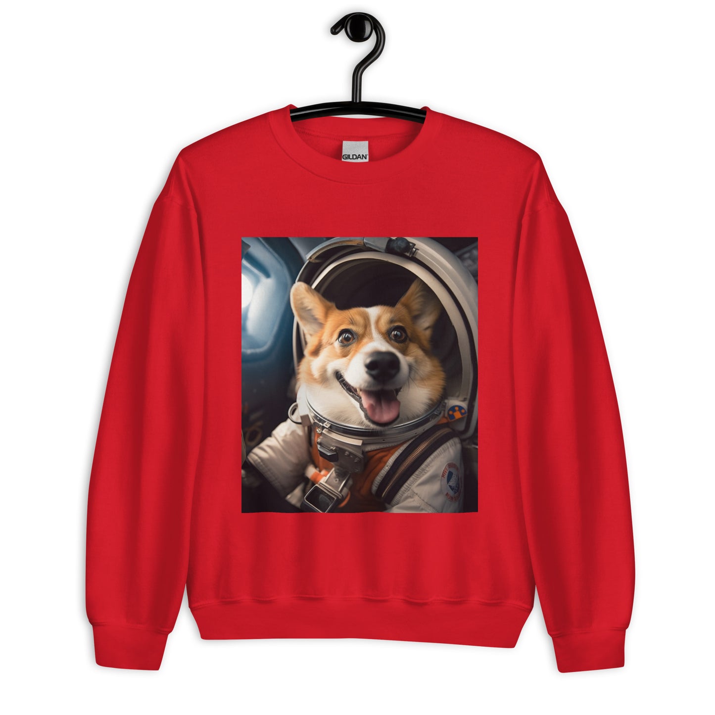 Pembroke Welsh Corgi Astronaut Unisex Sweatshirt