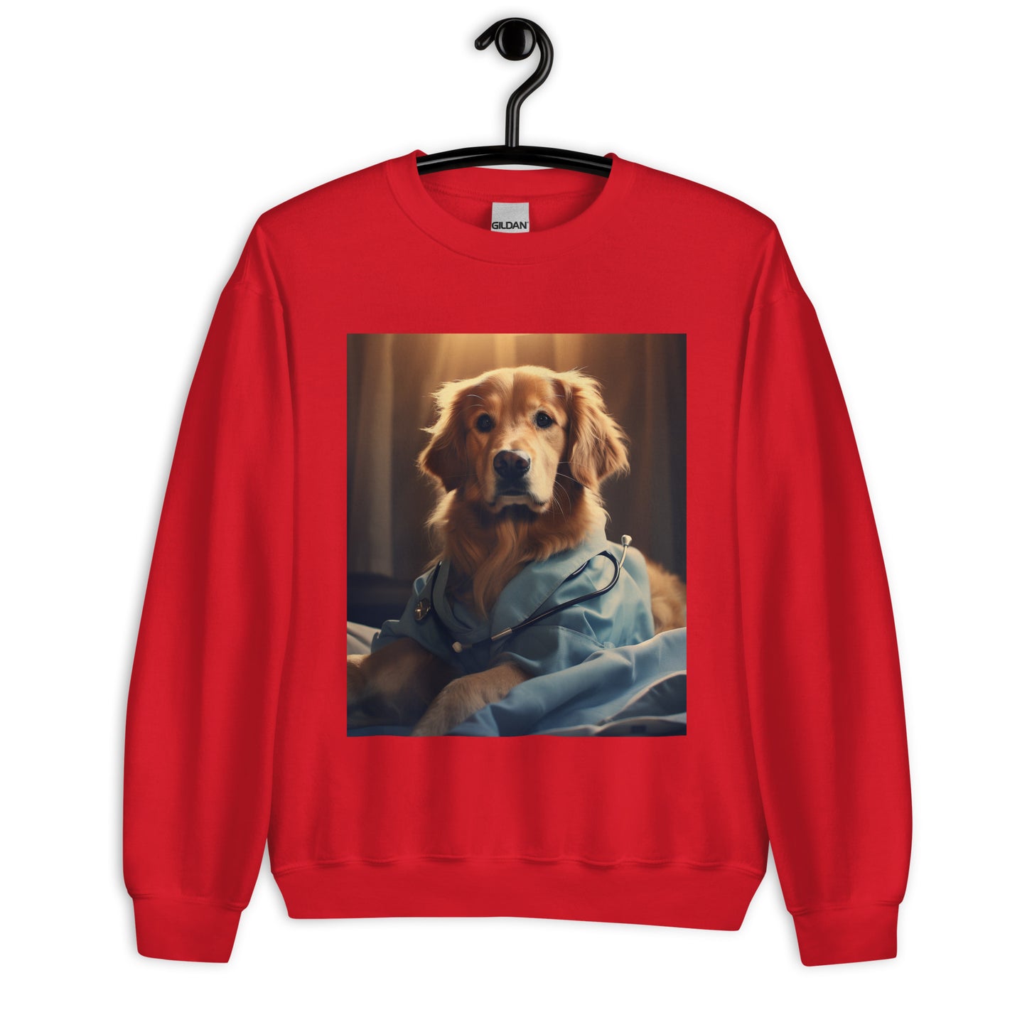 Golden Retriever Nurse Unisex Sweatshirt