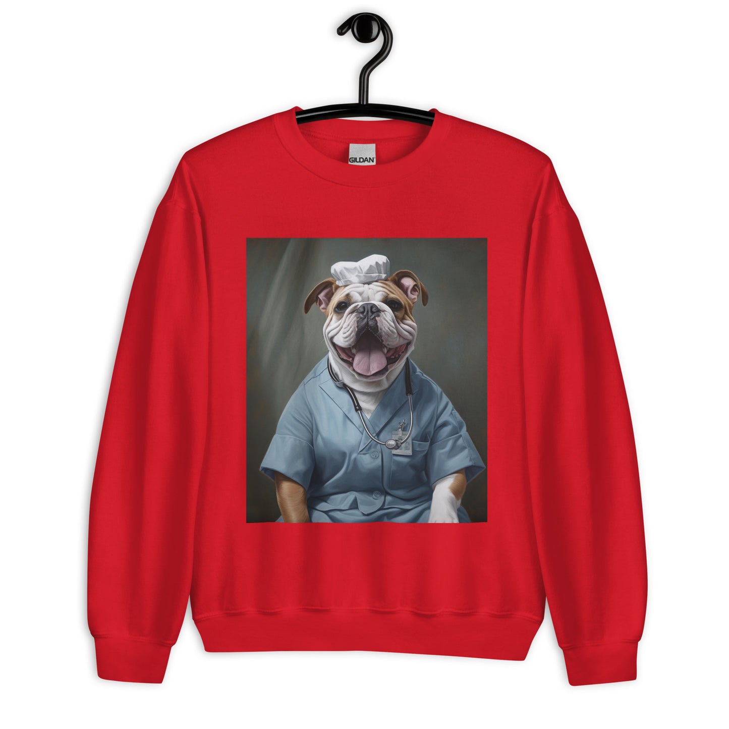 Bulldog Nurse Unisex Sweatshirt