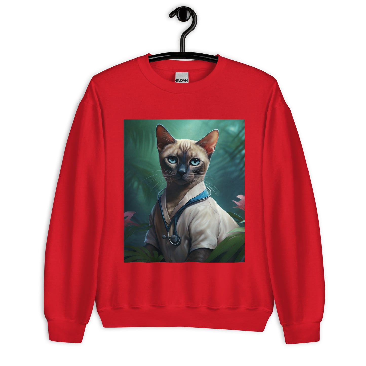 Siamese Nurse Unisex Sweatshirt