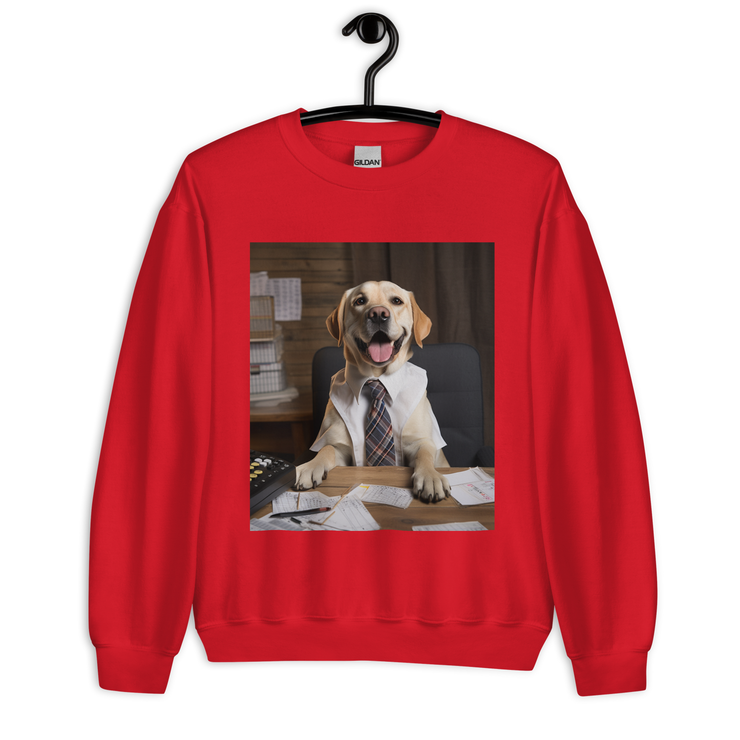 Labrador Retriever Accountant Unisex Sweatshirt