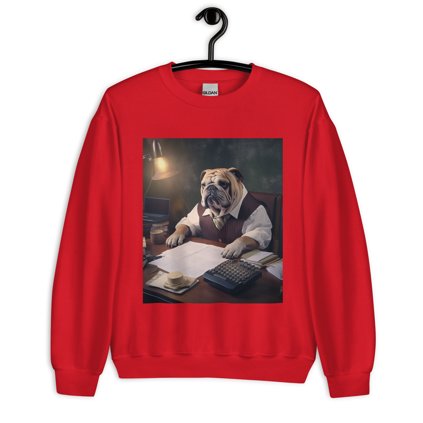 Bulldog Accountant Unisex Sweatshirt