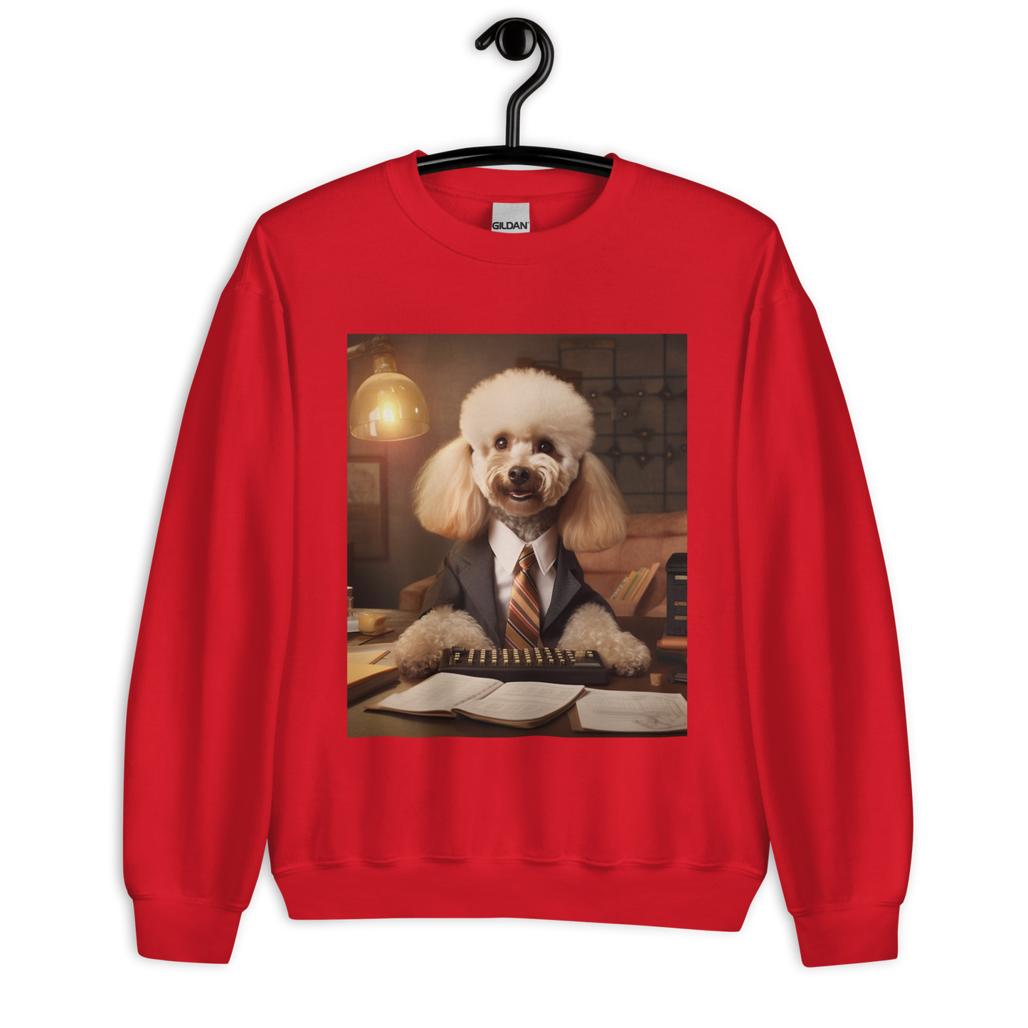 Poodle Accountant Unisex Sweatshirt