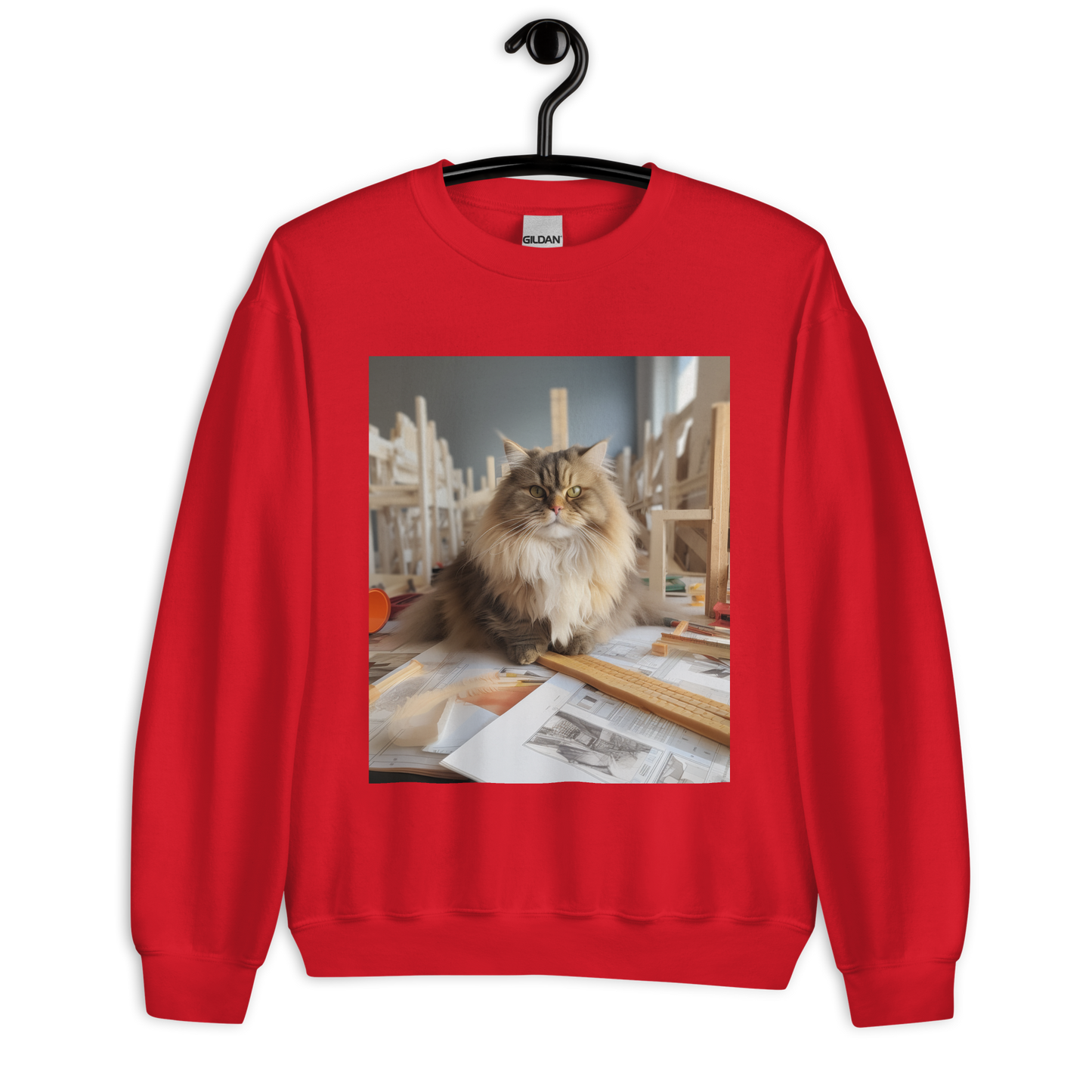 Maine Coon Architect Unisex Sweatshirt