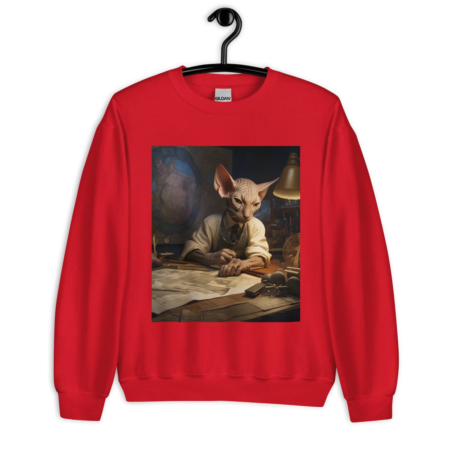 Sphynx Architect Unisex Sweatshirt