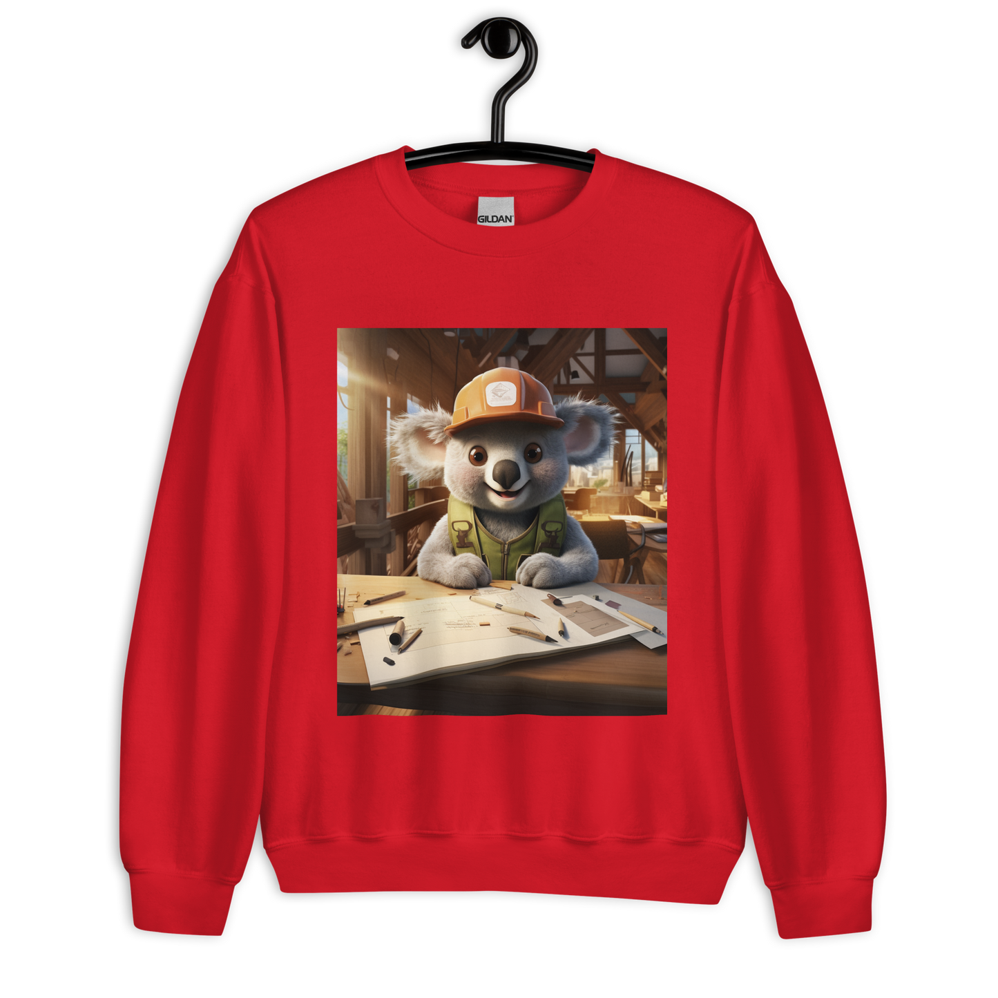 Koala Architect Unisex Sweatshirt