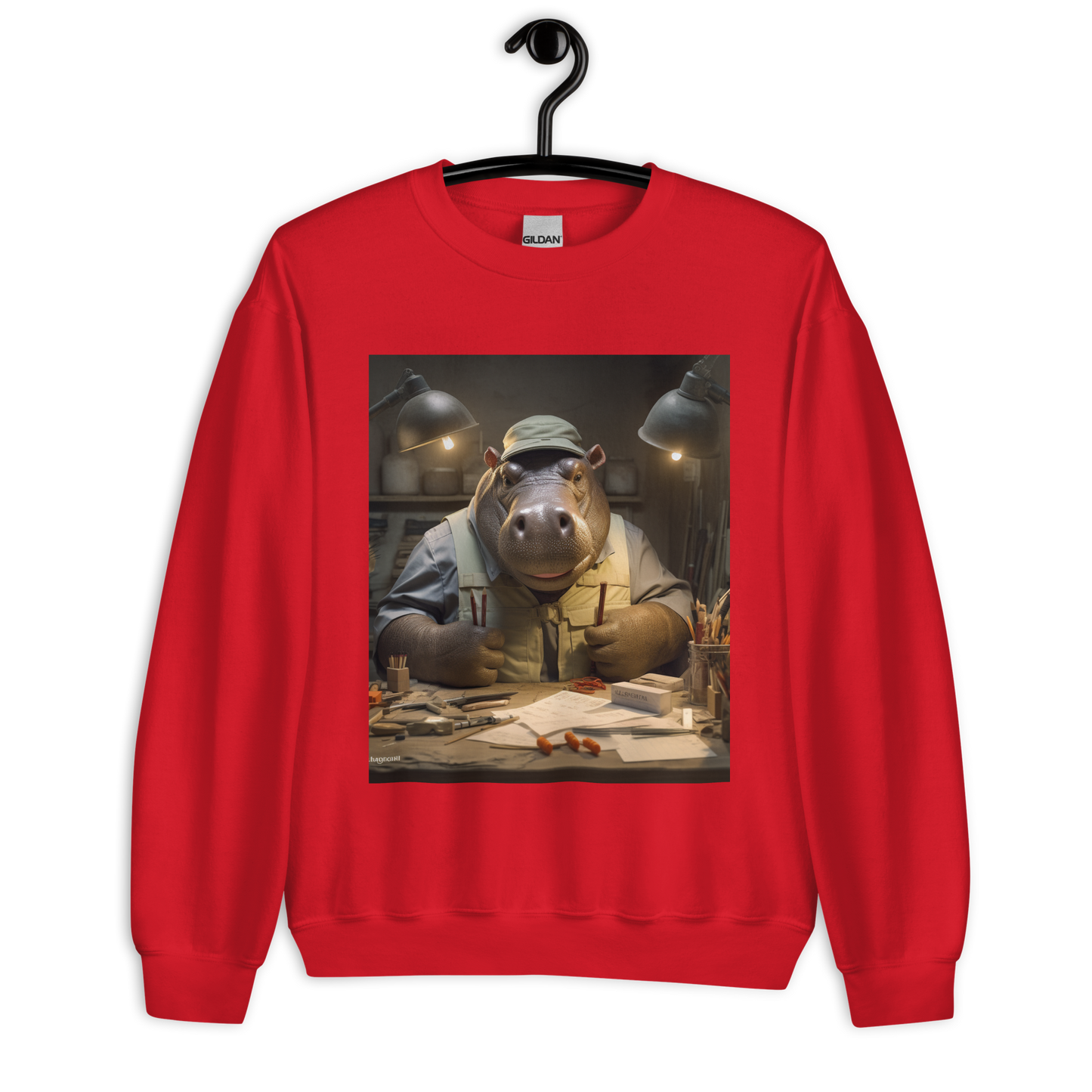 Hippo Architect Unisex Sweatshirt