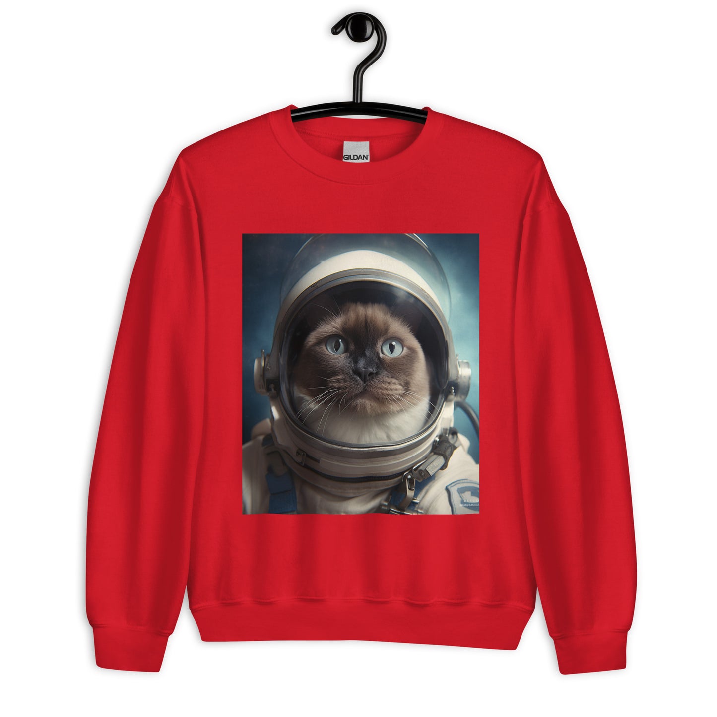 Siamese Astronaut Unisex Sweatshirt