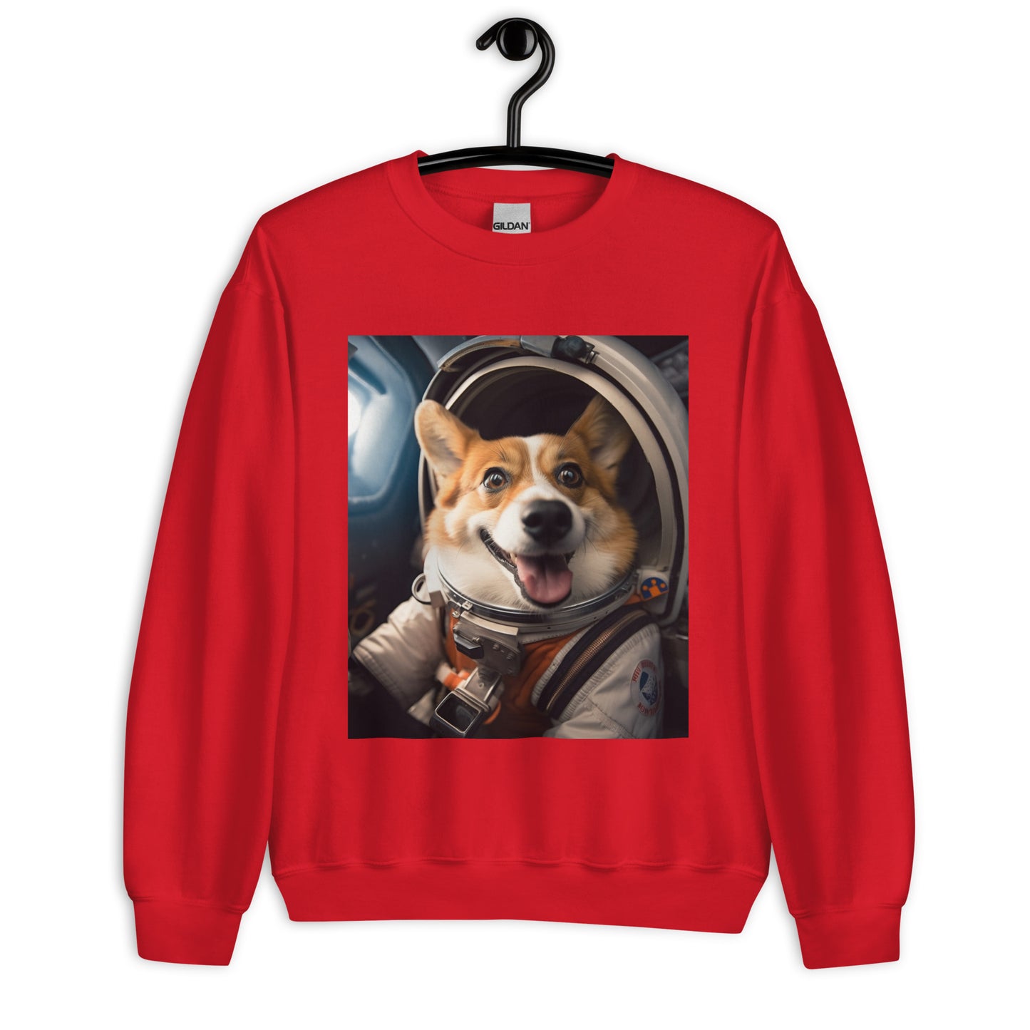 Pembroke Welsh Corgi Astronaut Unisex Sweatshirt