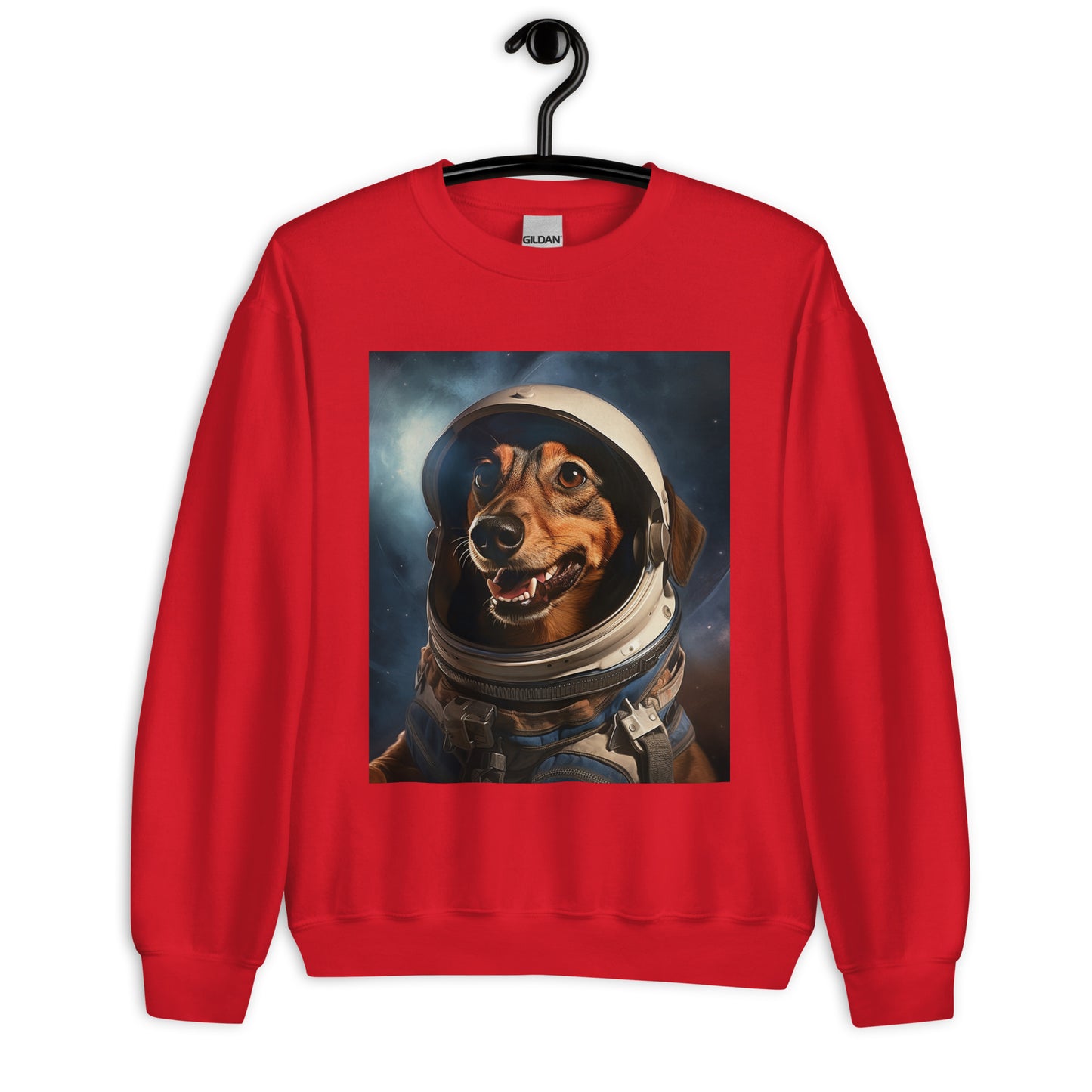 Dachshund Astronaut Unisex Sweatshirt