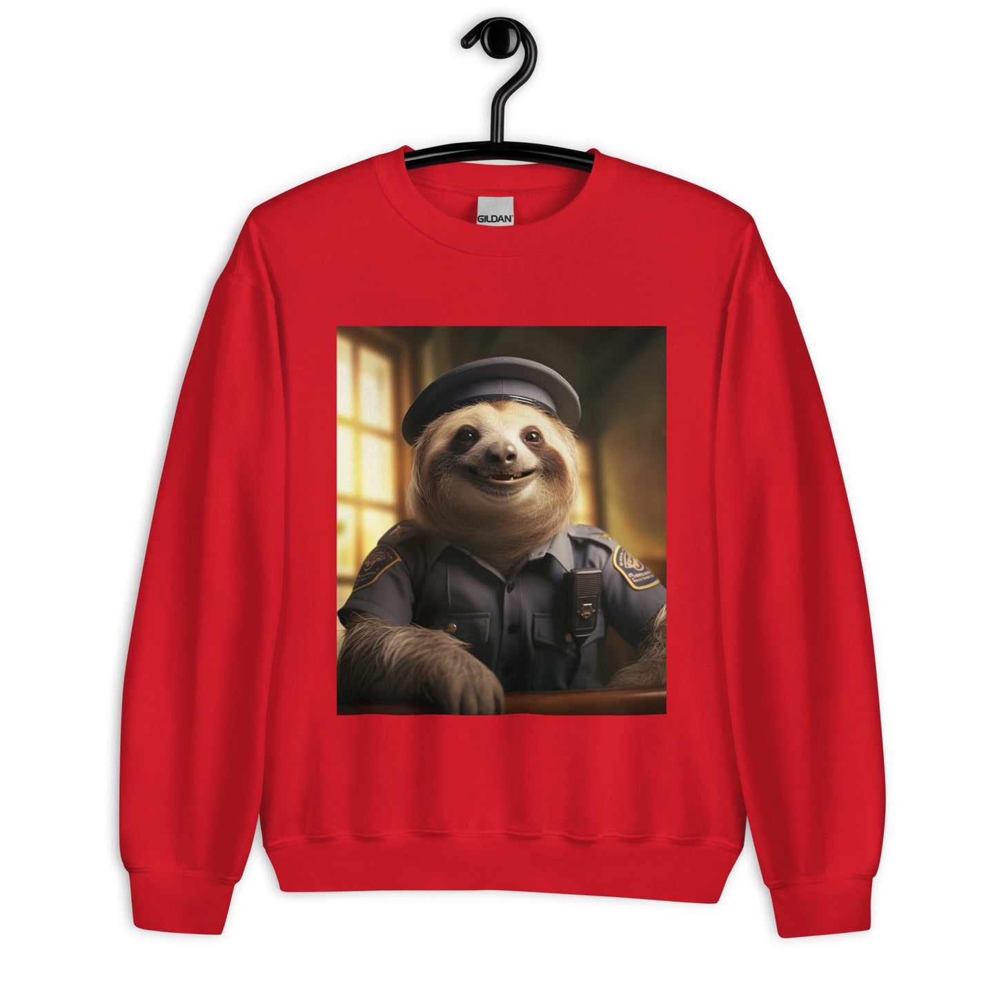 Sloth Police Officer Unisex Sweatshirt