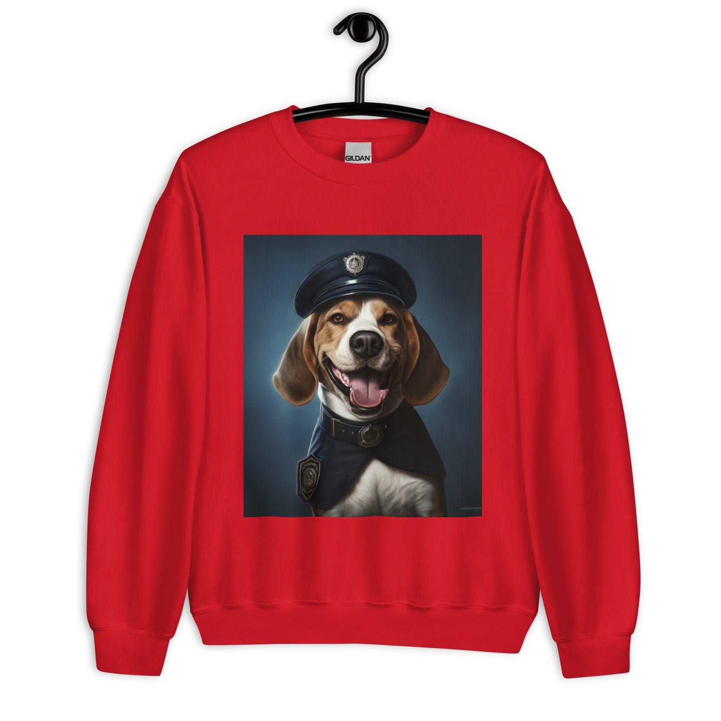 Beagle Police Officer Unisex Sweatshirt